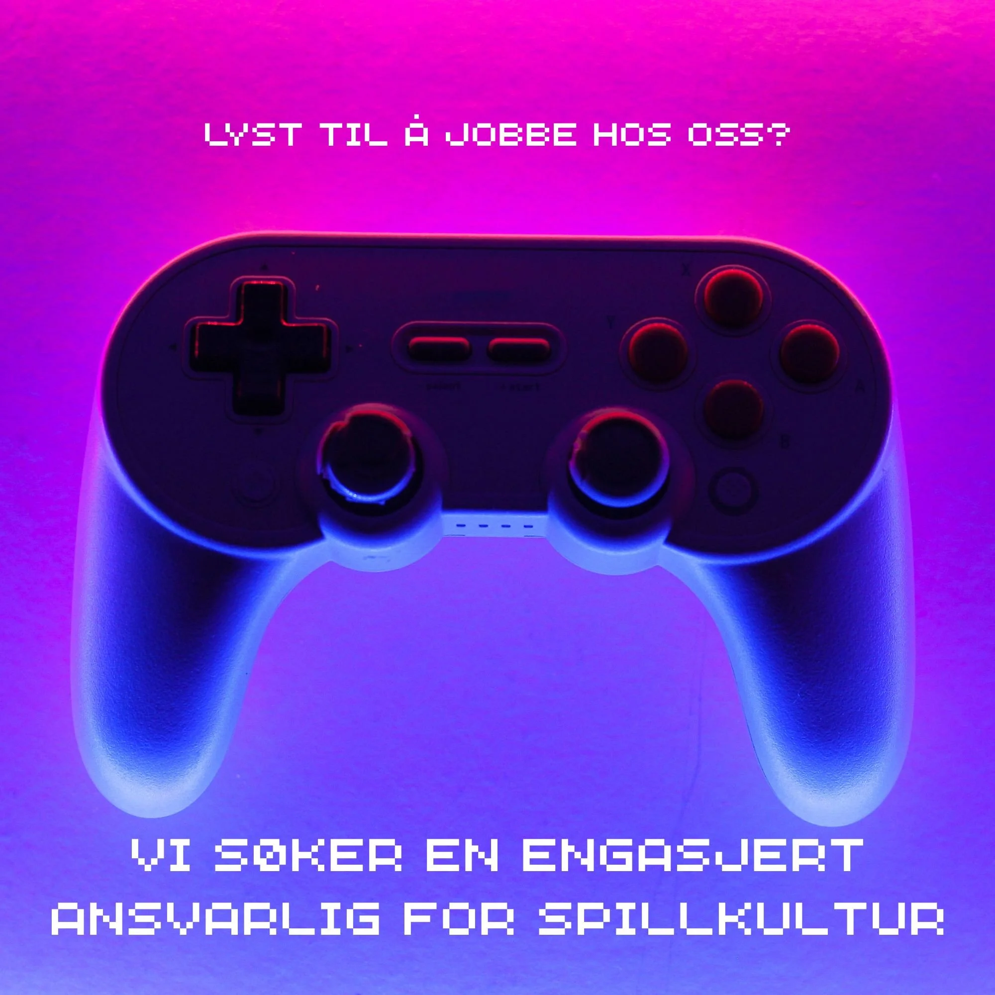 Er du klar for neste level? Vi søker ny ansvarlig for spillkultur!