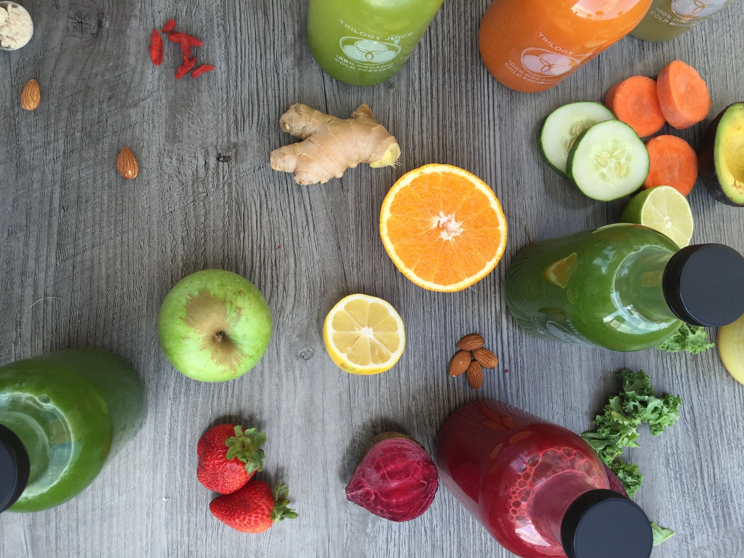 Organic Juice Cleanse San Diego Trilogy Sanctuary