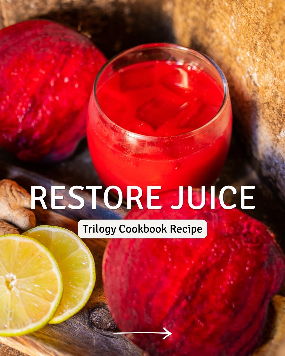 Recipe spotlight: Restore Juice 🥕

Carrots are one of the highest contributors of vitamin A - the powerhouse vitamin for so much of our body. They provide ample amounts of vitamins C, D, E and K, as well as minerals such as magnesium, potassium and 