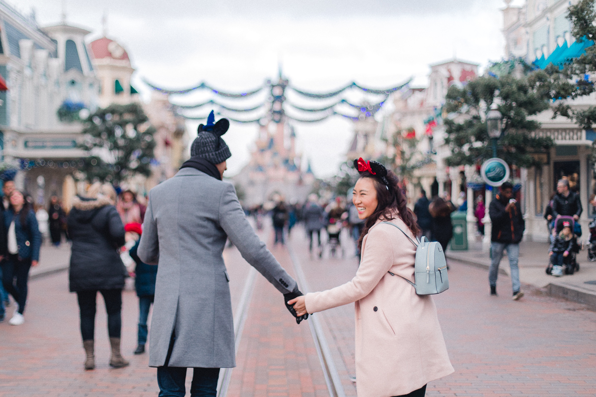 Chen Sands Paris Photographer Disneyland in Winter Engagement 7.jpg