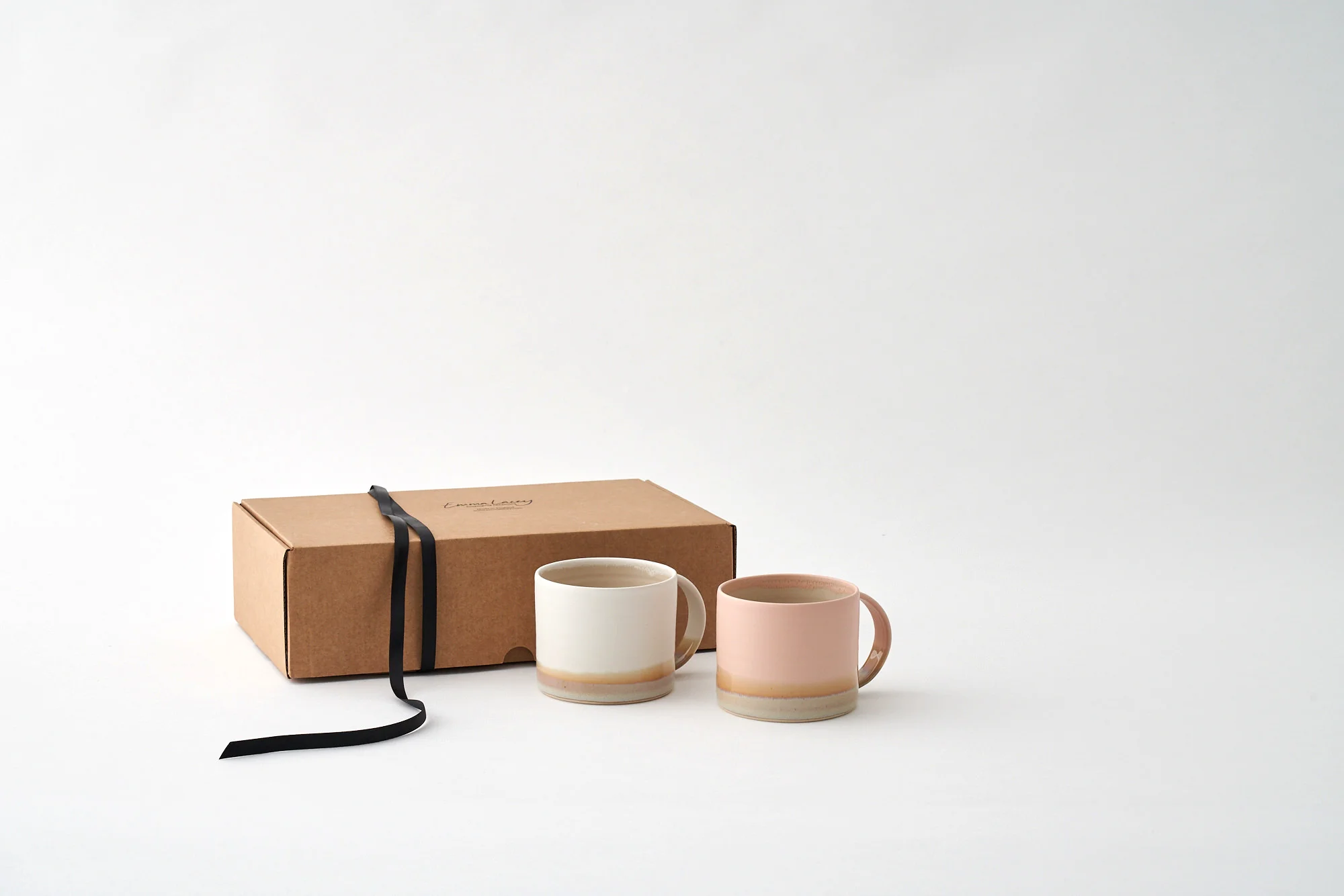 White & Pink/Stone Glaze