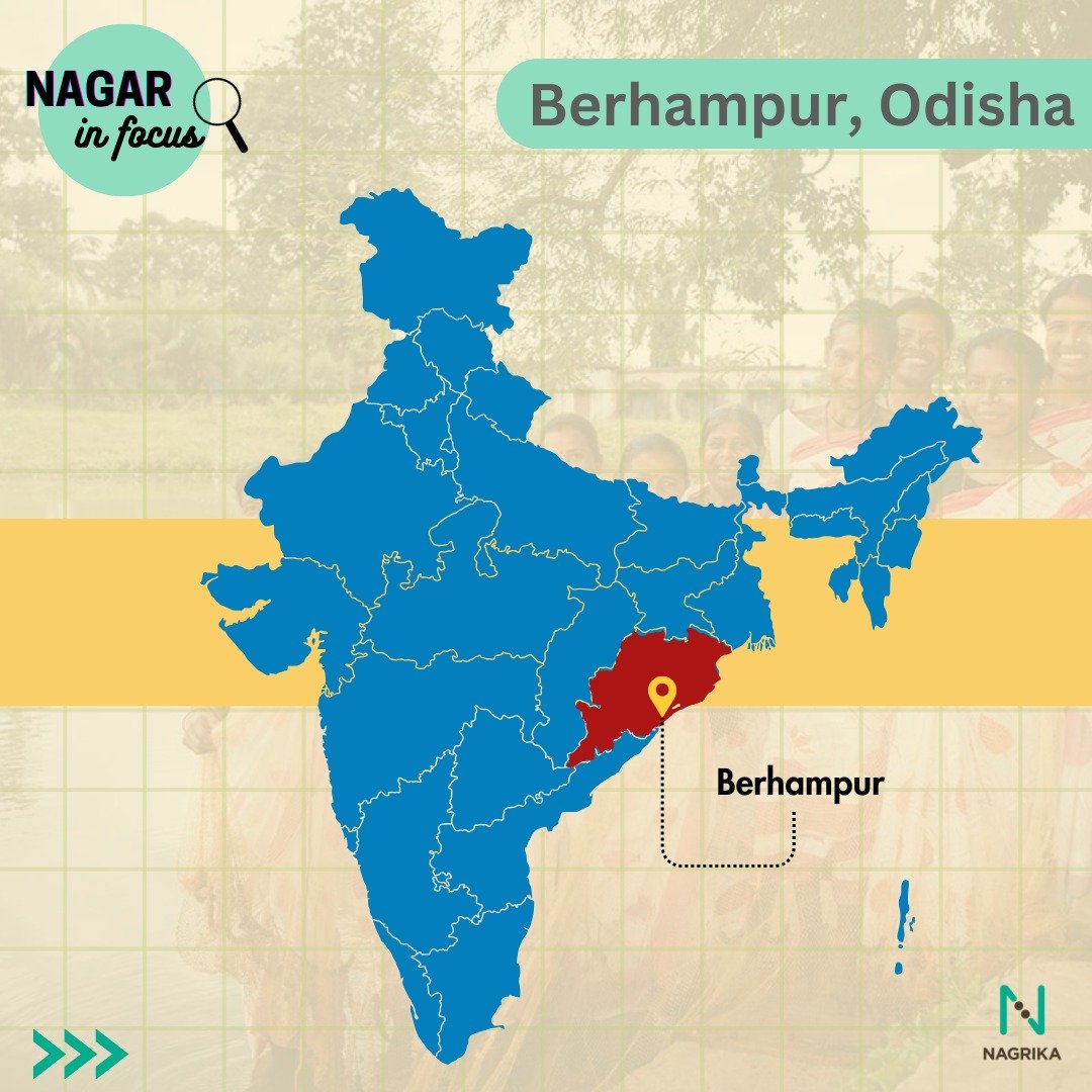 In this week's #NagarinFocus, we put a spotlight on Berhampur, located near the eastern coastline of Odisha. 

The Municipal Corporation of Berhampur (BeMC) has been felicitated, along with #Cuttack and #Bhubaneswar, for the successful piloting of th
