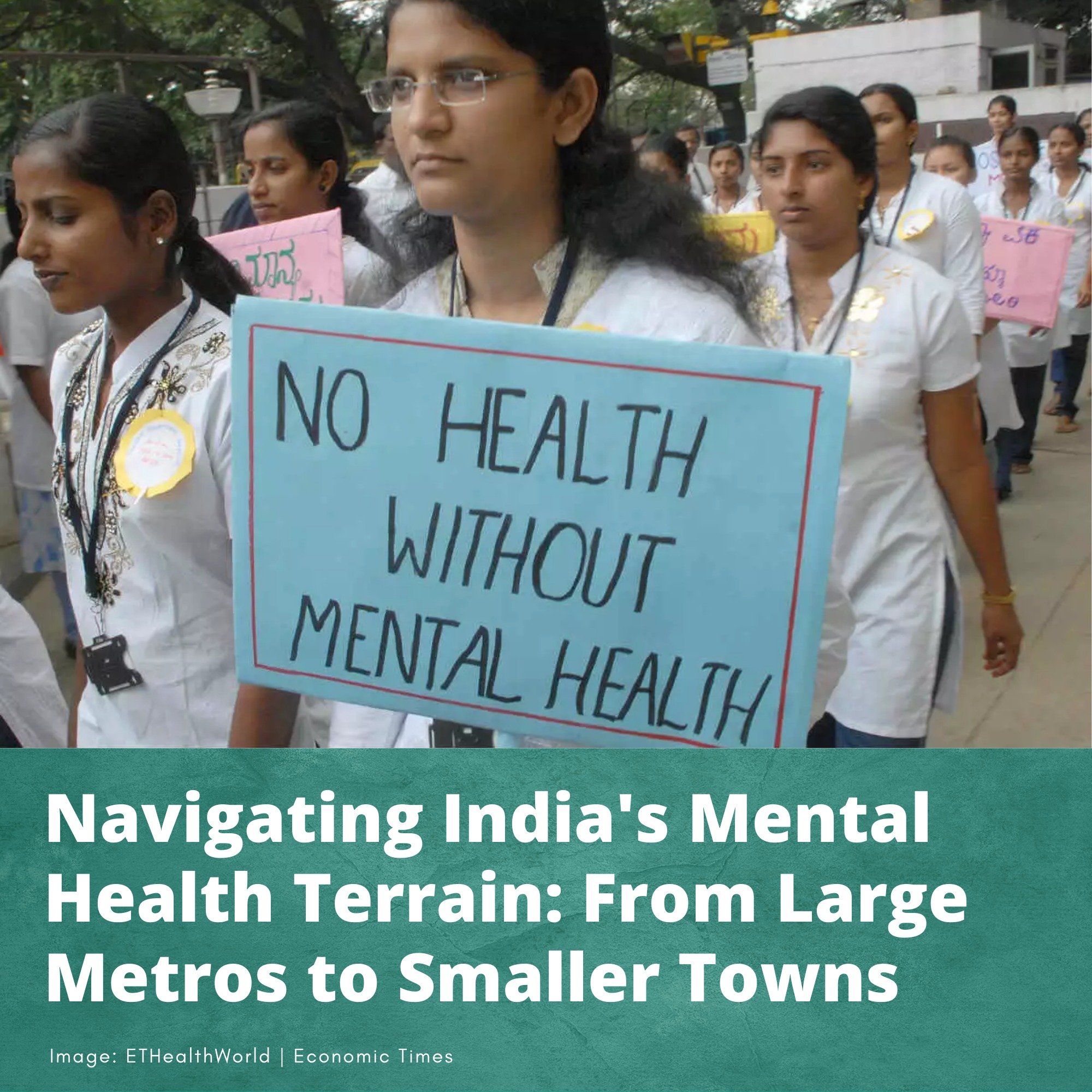 The 2016 #NationalMentalHealthSurvey reports that 10% of India&rsquo;s  population require direct interventions for mental health issues. The National Rural Health Association, highlights that accessibility, availability, affordability &amp; acceptab