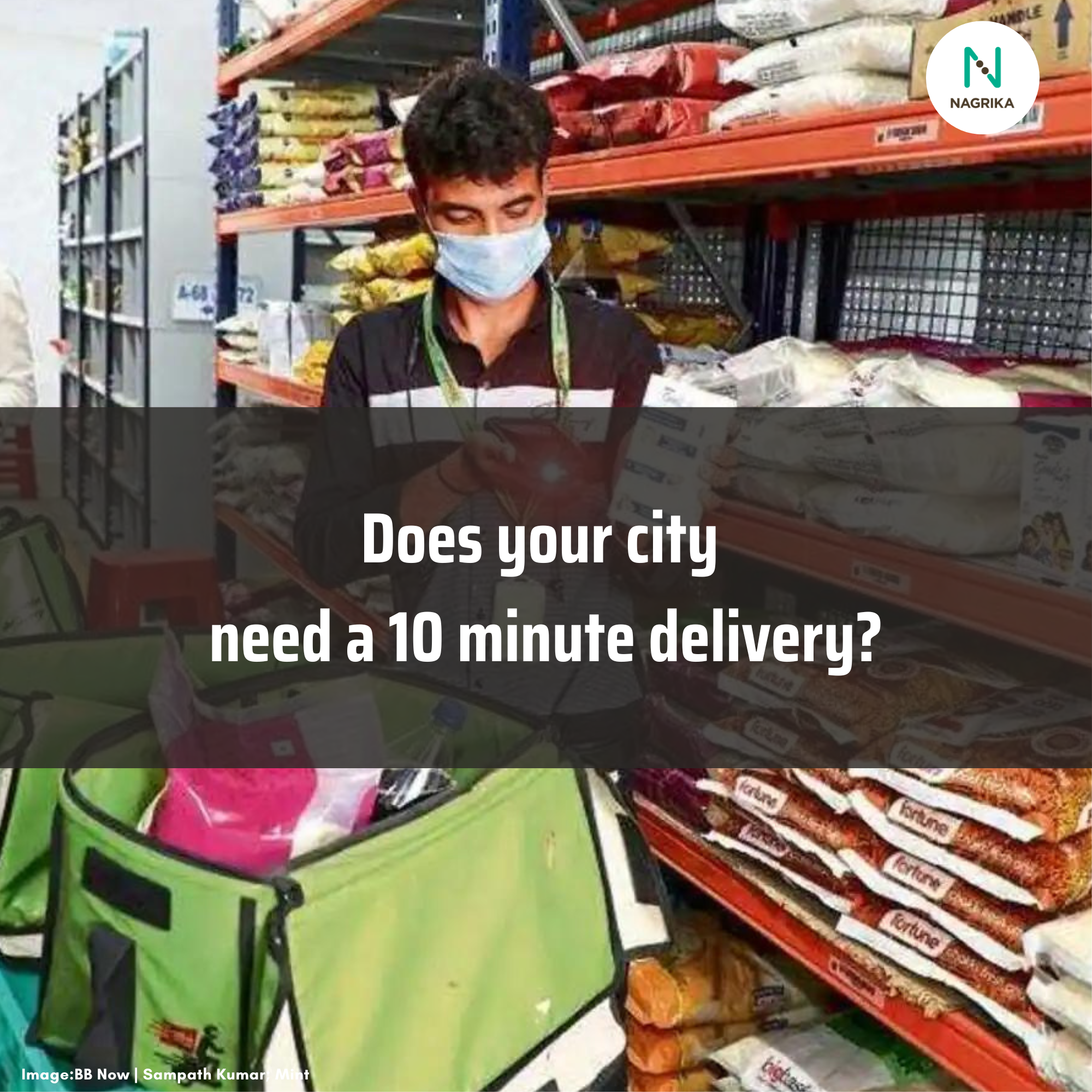 Does your city need a 10 minute delivery?