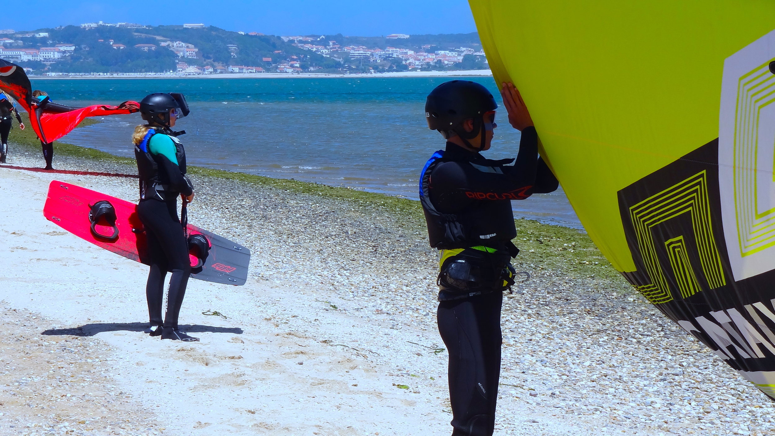 葡萄牙风筝冲浪小组课程