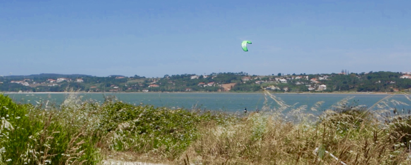 风筝冲浪Lagoa de Óbidos -葡萄牙