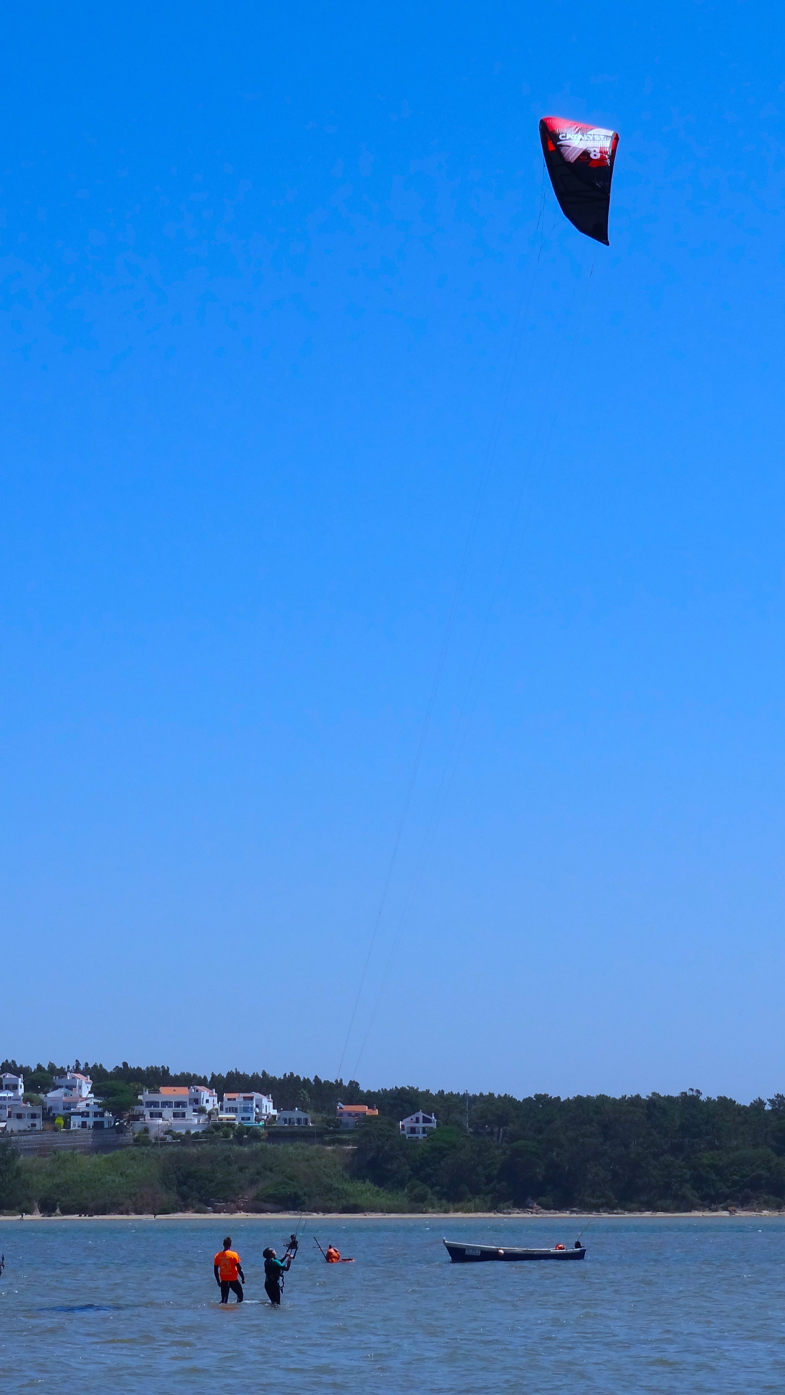 How to relaunch your kite from the water?