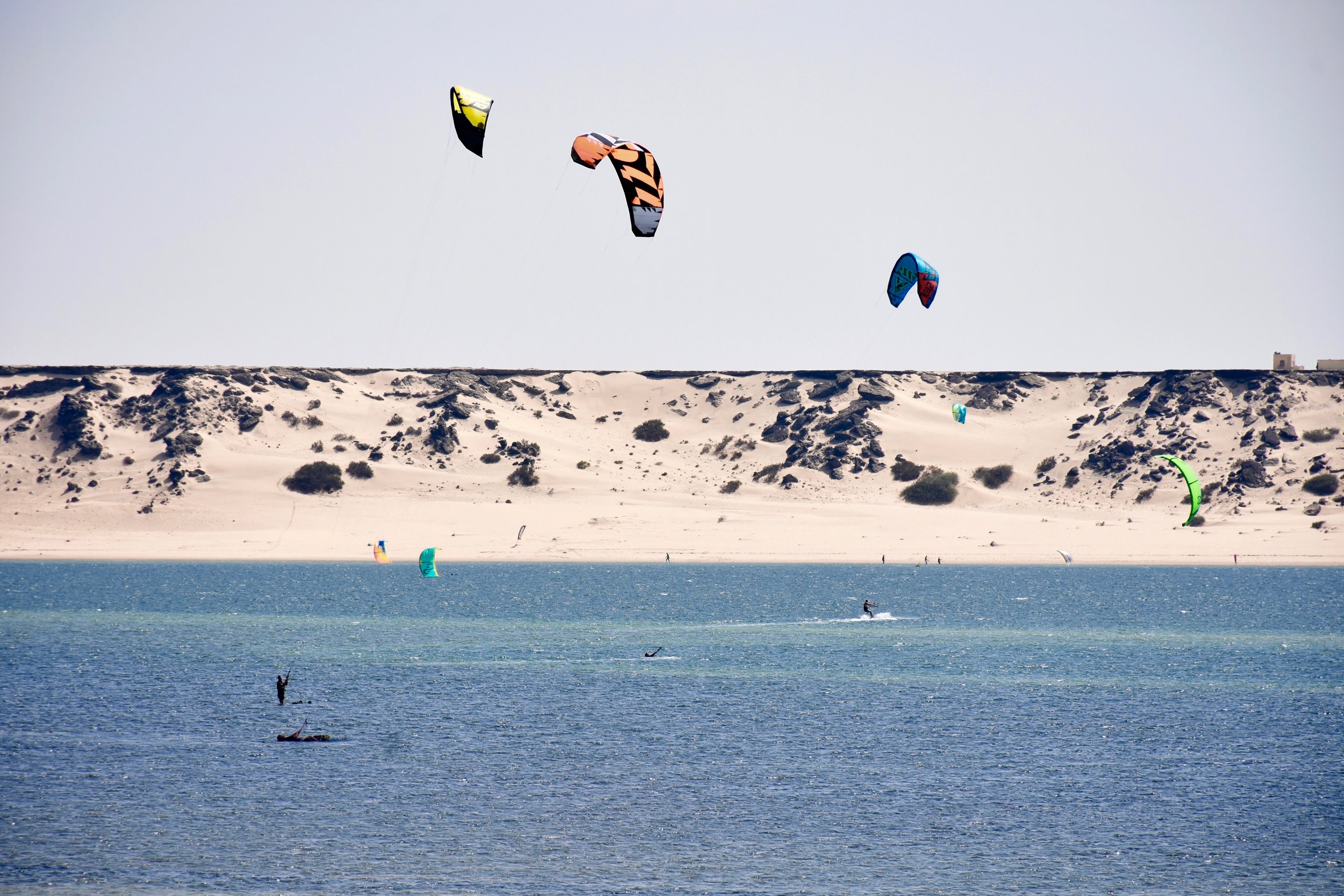 Kitesurf教练在摩洛哥|风筝控制jpg
