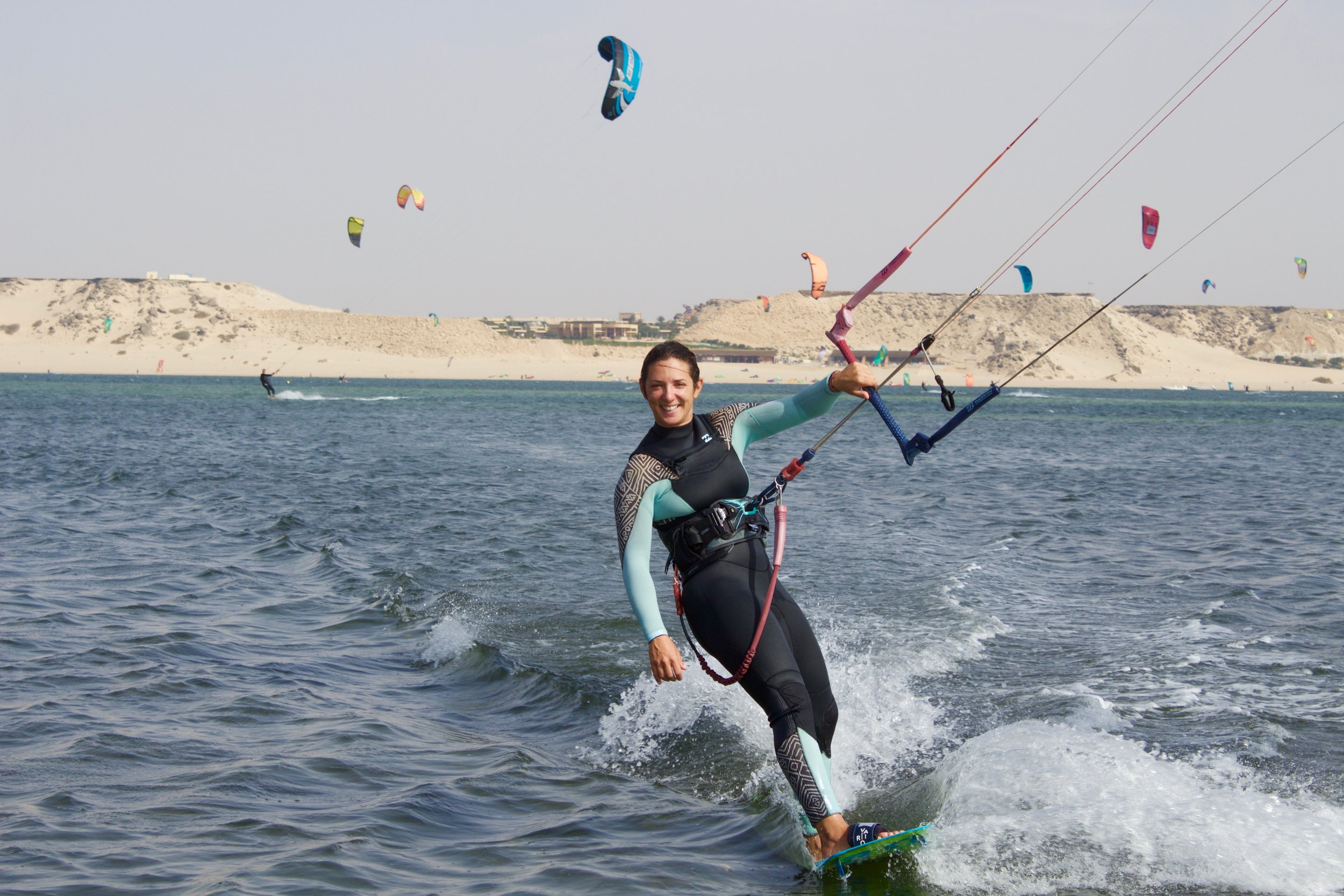 摩洛哥|风筝控制风筝冲浪学校。jpg