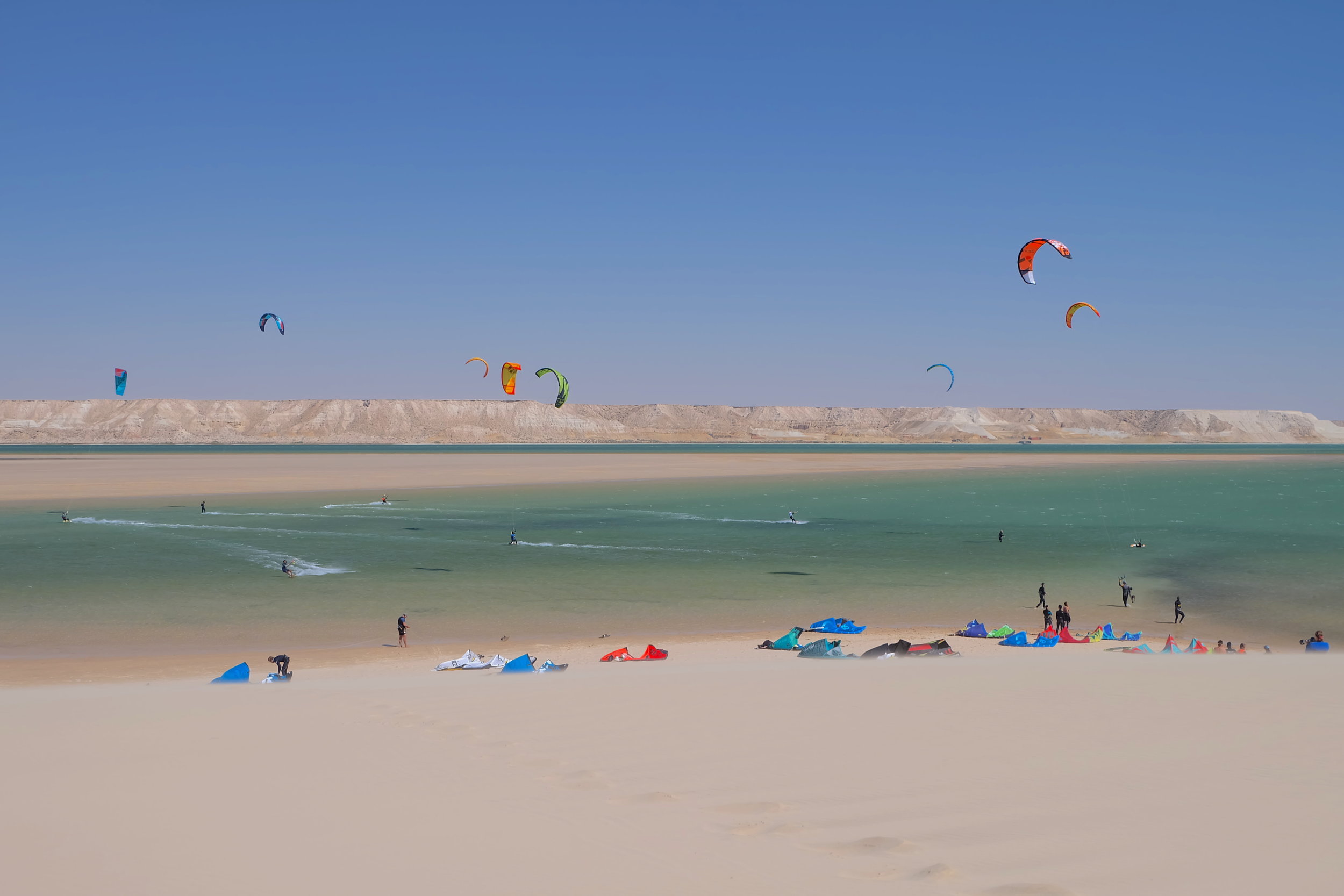 风筝白色沙丘达克拉-摩洛哥。jpg