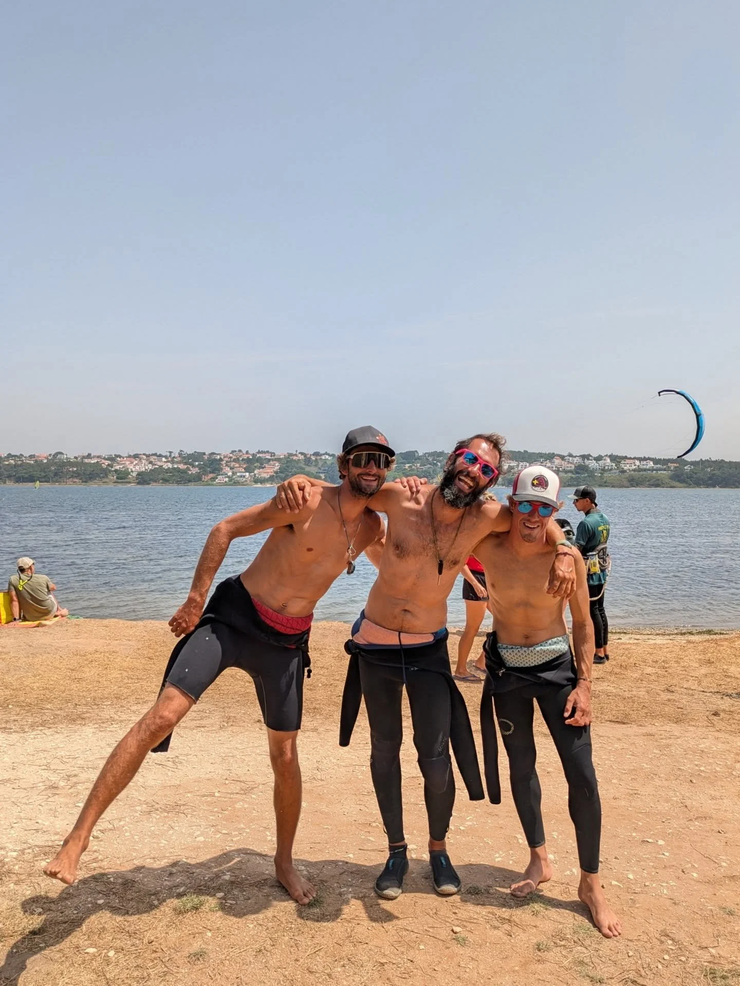 Learning kitesurf is a lot of fun! 
Kite class = Pure Joy 😎✨

Join the team and share beautiful moments with us! 🥰

#kitesurfing #team #friends #kite #kiteschool #kitespot