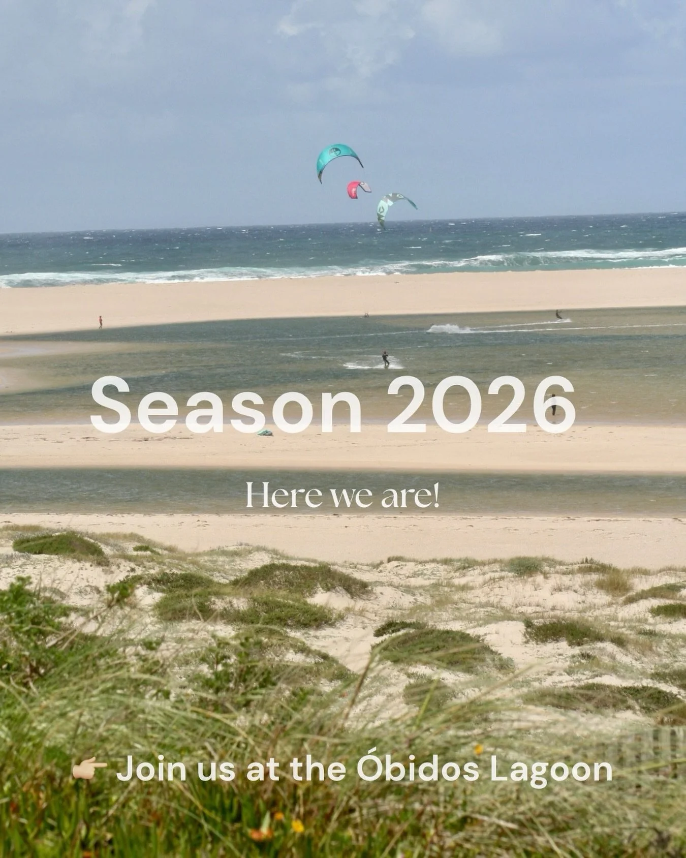 New season, new wind, new memories..
Season 2026 officially open, let&rsquo;s ride together! 🌊🤙🏽😊

See you! 🌟

#kitesurfing#kiteboard #portugal