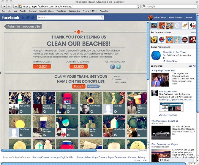 Facebook Tab