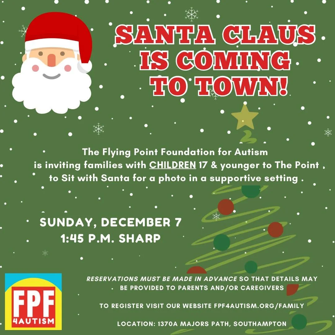 Register now for a magical afternoon with Santa!