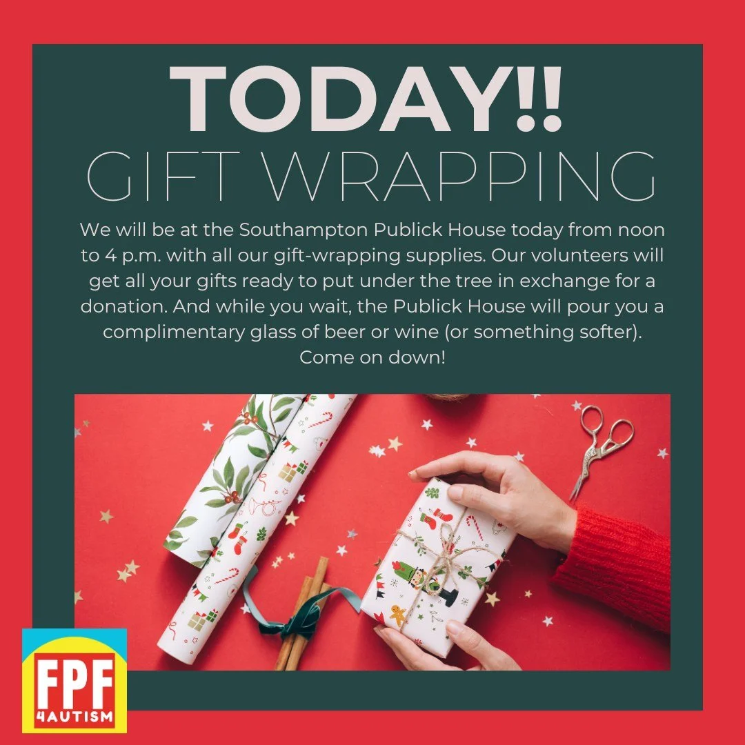 Today is the day! Gather up your scattered bags and boxes and let us get them tree ready.