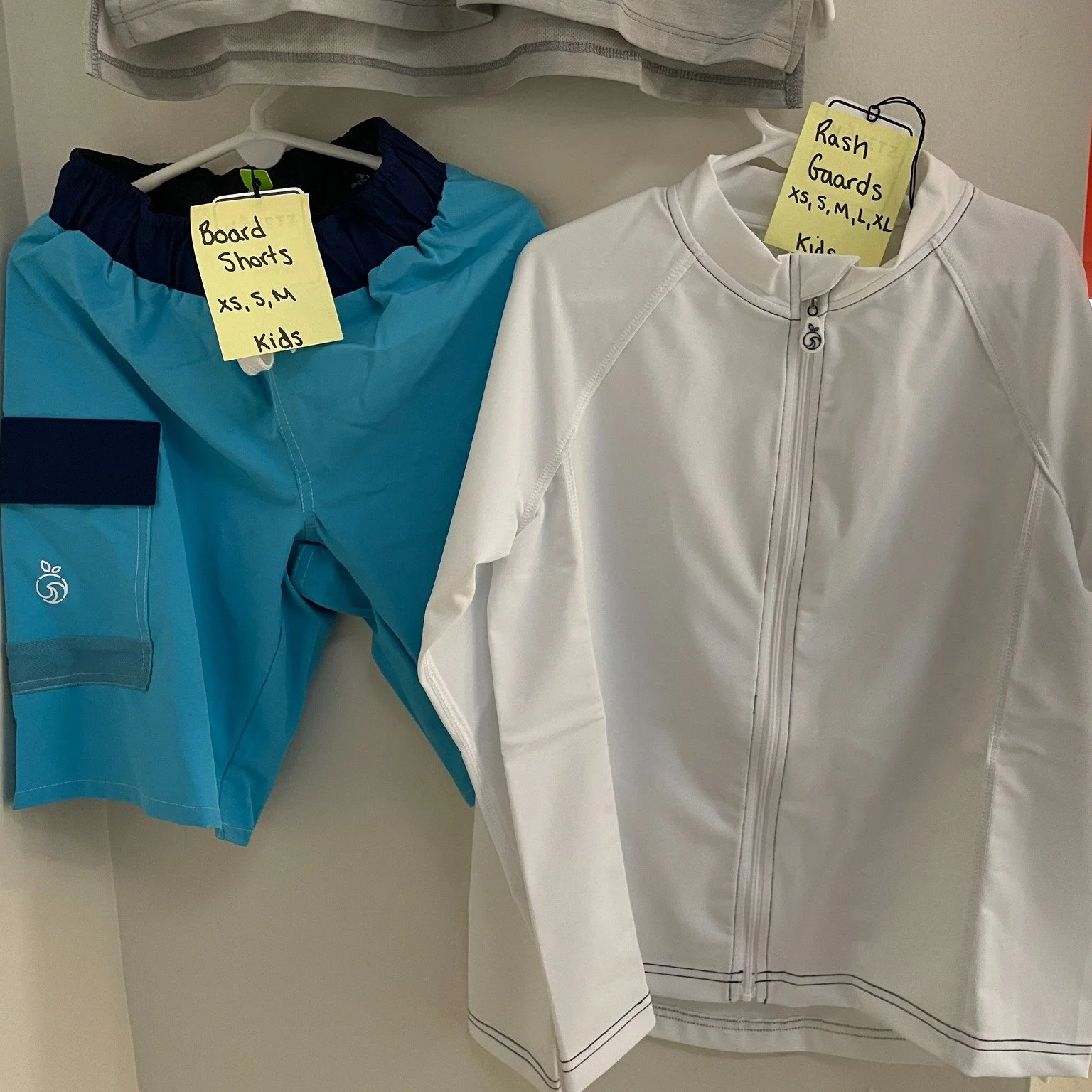 Get ready for warmer weather! NoNetz Inc. donated clothing with extremely soft, non-irritating fabric made from ocean plastics. We have kids' swim trunks &amp; rash guards, and Adult cooling polos designed to be sensory-friendly. 

Sizes are limited: