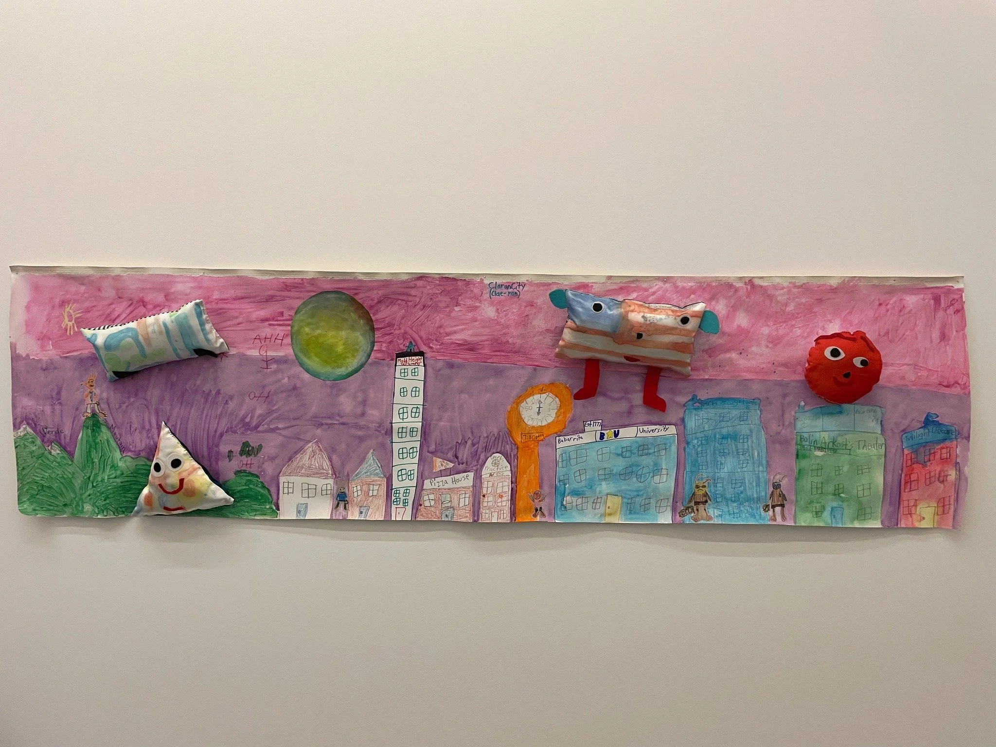 Our Afterschool R.E.C program participates in the ACCESS Parrish program with artist Ms. Erin. Over two sessions, they collaborated to create a piece for this year's Student Exhibition.

Now until April 26th, you can go view the entire Student Exhibi