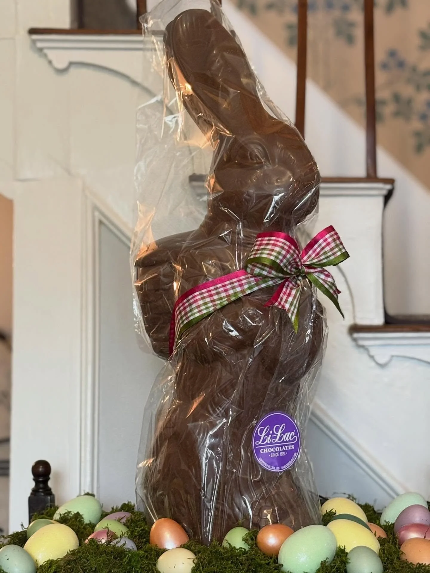 And just like that Easter weekend is here! So make it extra sweet with a chance to win this supersized handmade chocolate bunny be raffled by the @1770house 
Stop by the Inn to purchase tickets or Venmo us at @fpf4autism and we will get your ticket i