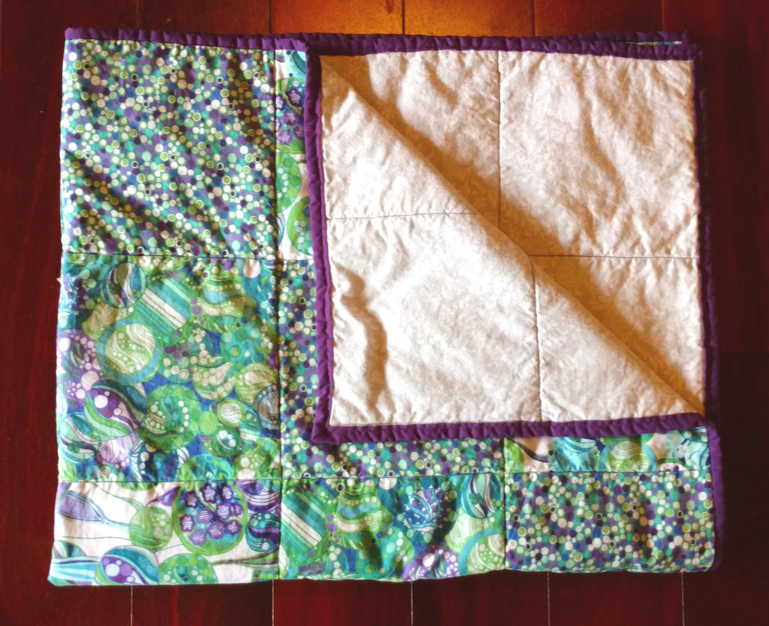 Bubbles (baby blanket)