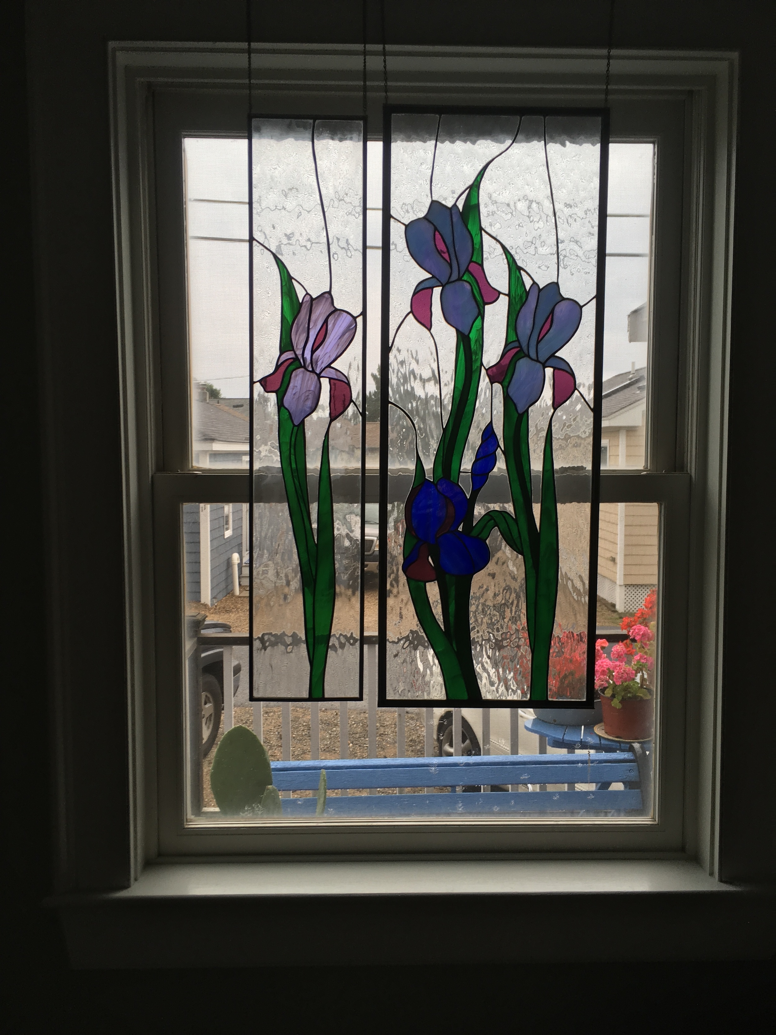 Iris Window Accents