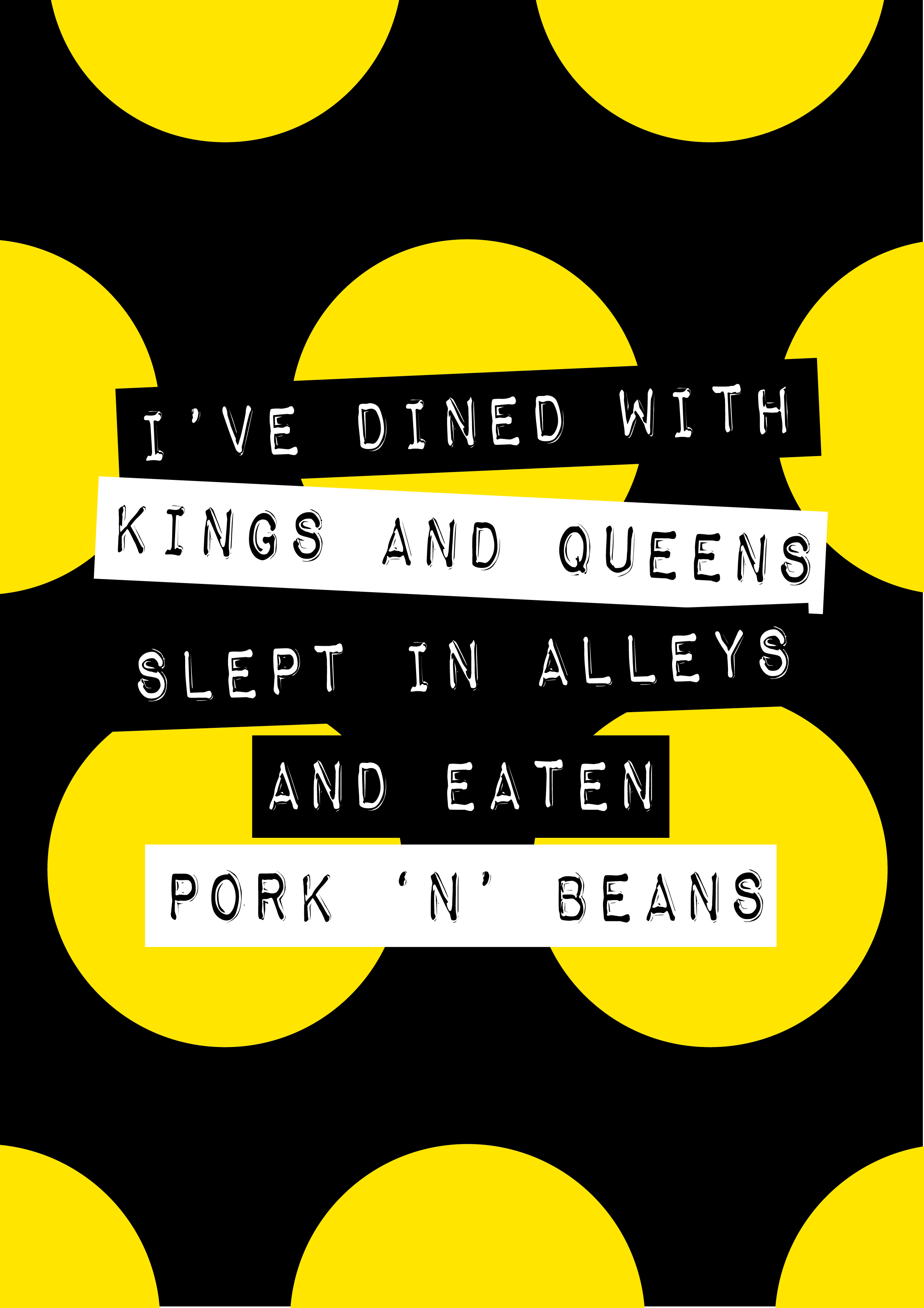 Kings and Queens A3 RISOGRAPH Print