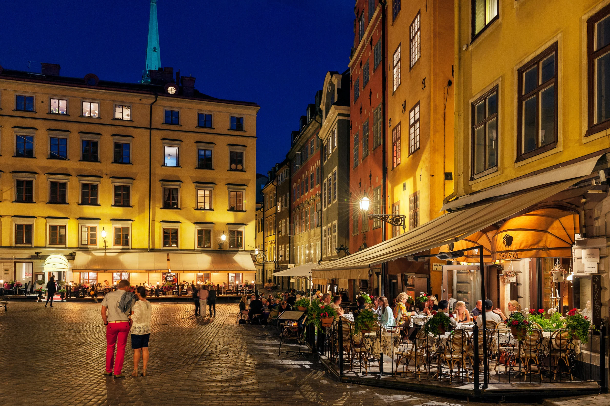 Cafes on Stortorget Photo credit: Jeppe Wikström