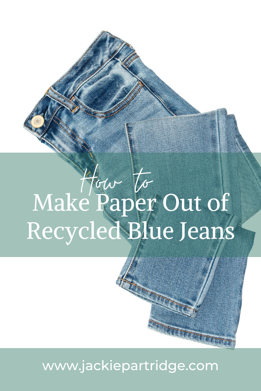 Paper Making with Recycled Blue Jeans — Jackie Partridge