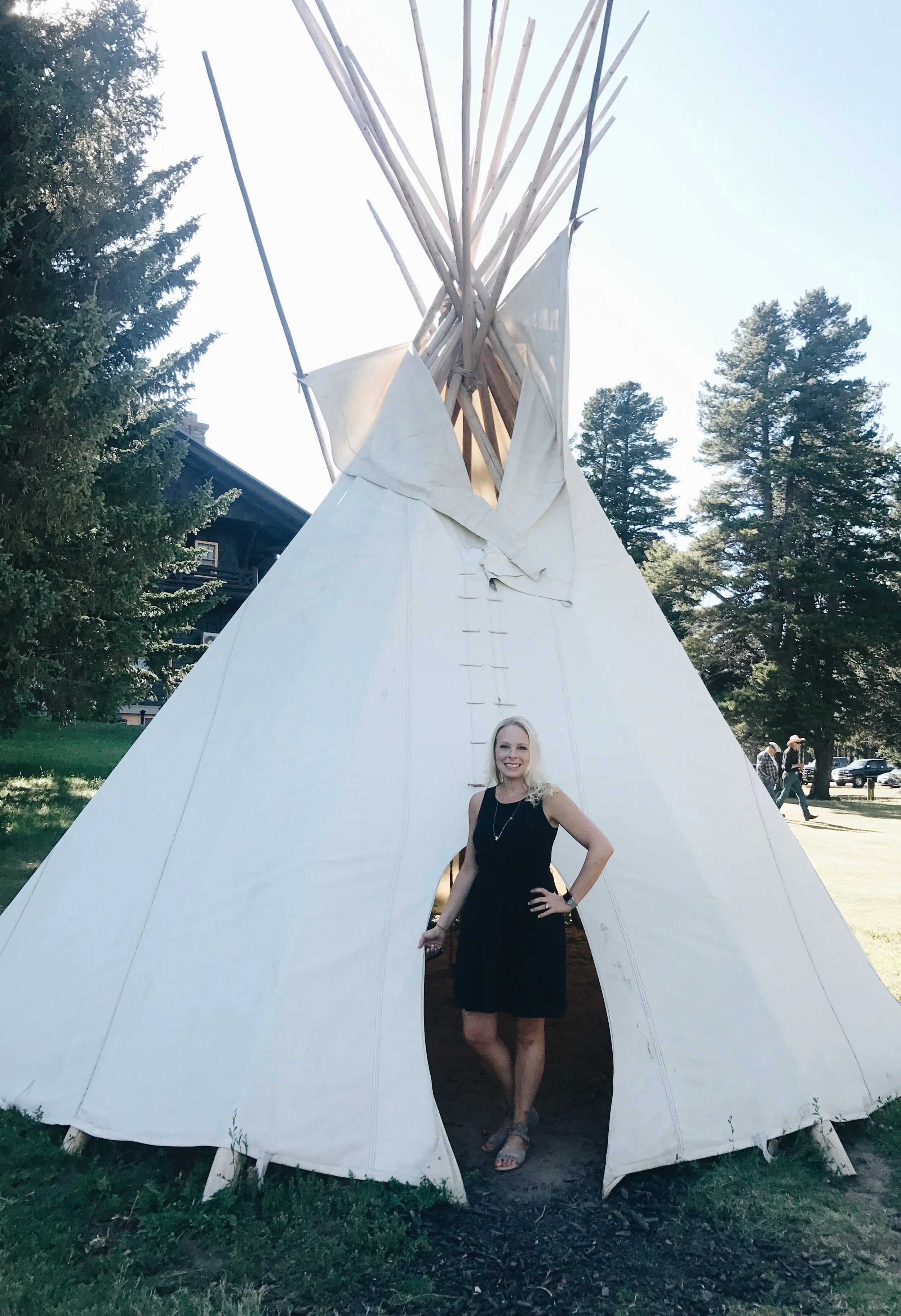 HISTORIC TEEPEES AT GLACIER PARK LODGE