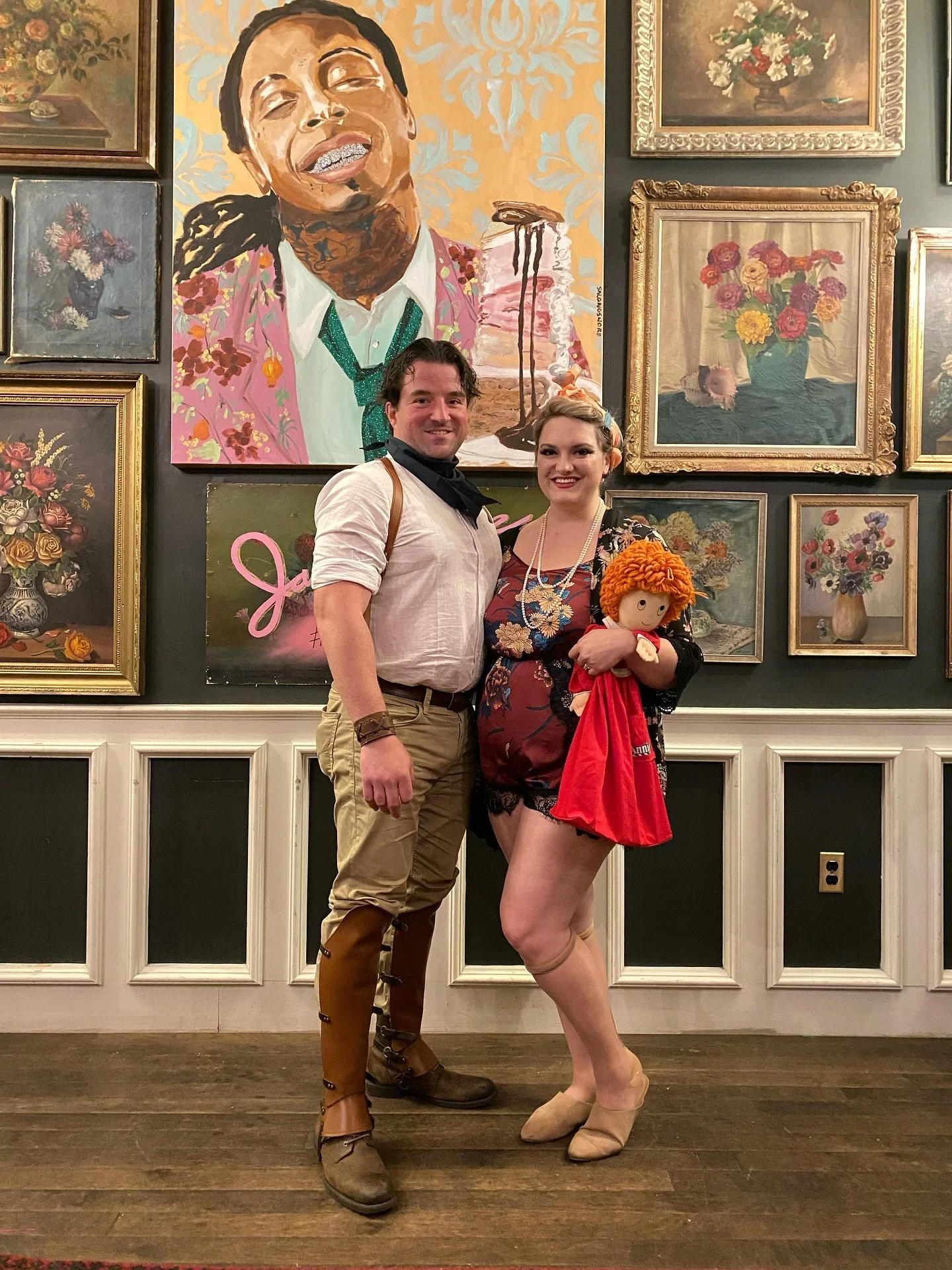 Memories of a better Halloween when @dmoconnor887 wasn&rsquo;t recovering from his knee surgery&hellip; we went to New Orleans a few years ago for Halloween and it was the best trip ever 👻 who can guess our costumes?? Plus some other Halloween favor