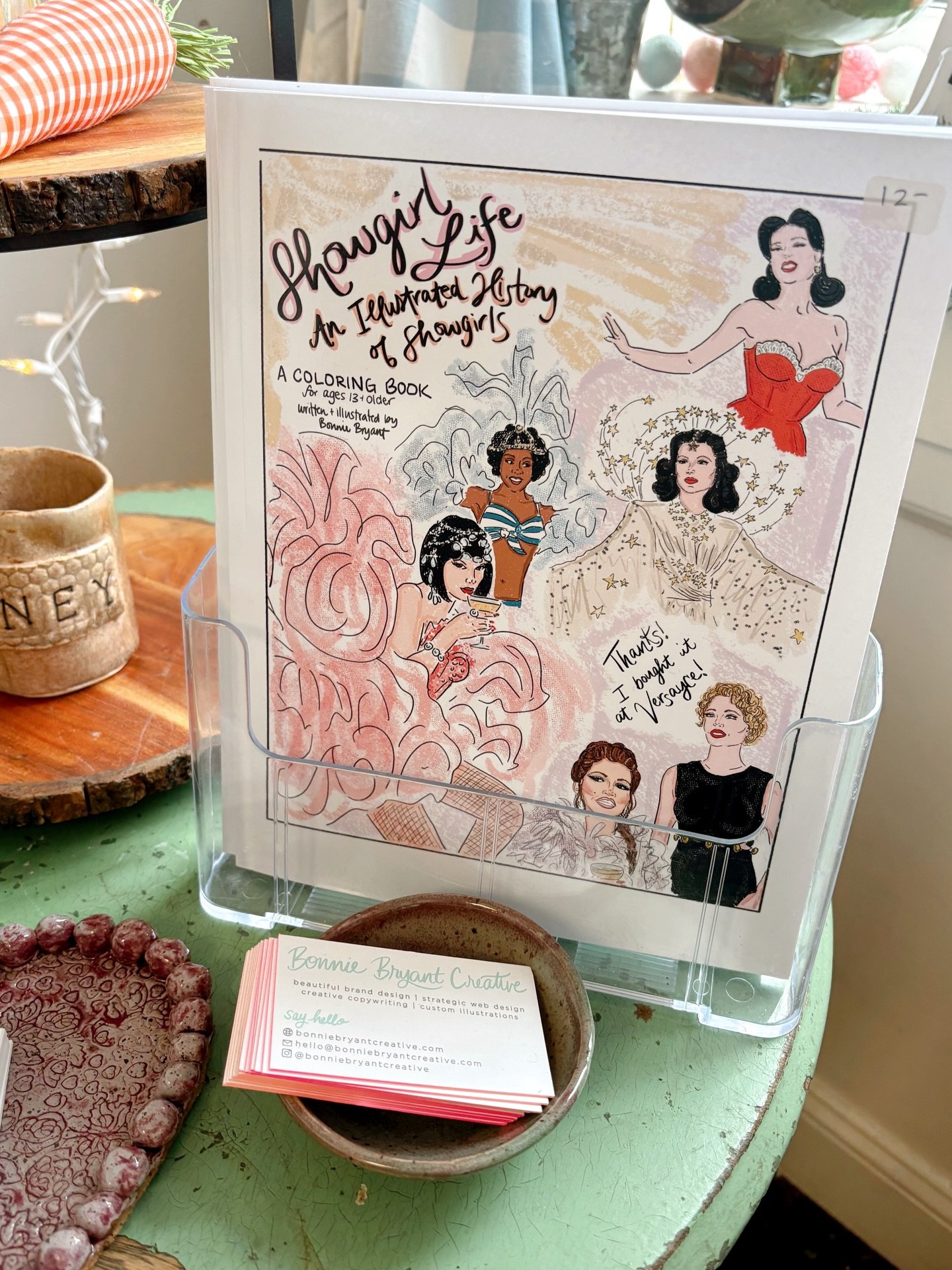 Popped in to visit our beautiful friends @shoplavenderfields today and was excited to see a familiar friend right by the front door 🥰🩷✨