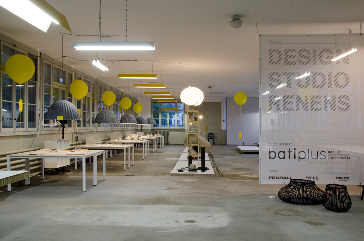 A l'occasion des Design Days de Renens en 2012, le Design Studio Renens se métamorphose afin de devenir un lieu d'exposition pour les membres