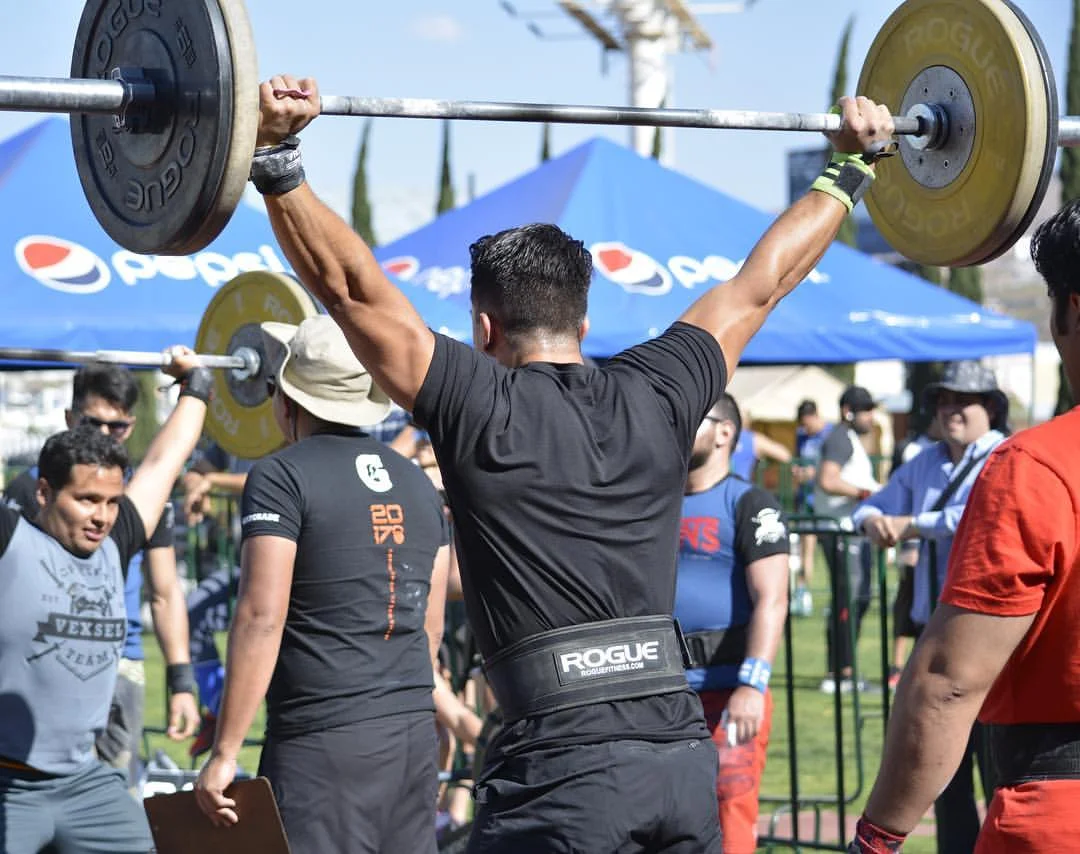 David Yannelli Toca at a CrossFit competition
