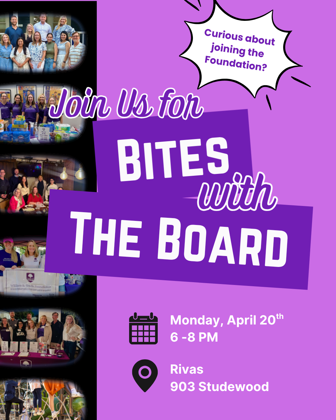 Bites with the Board