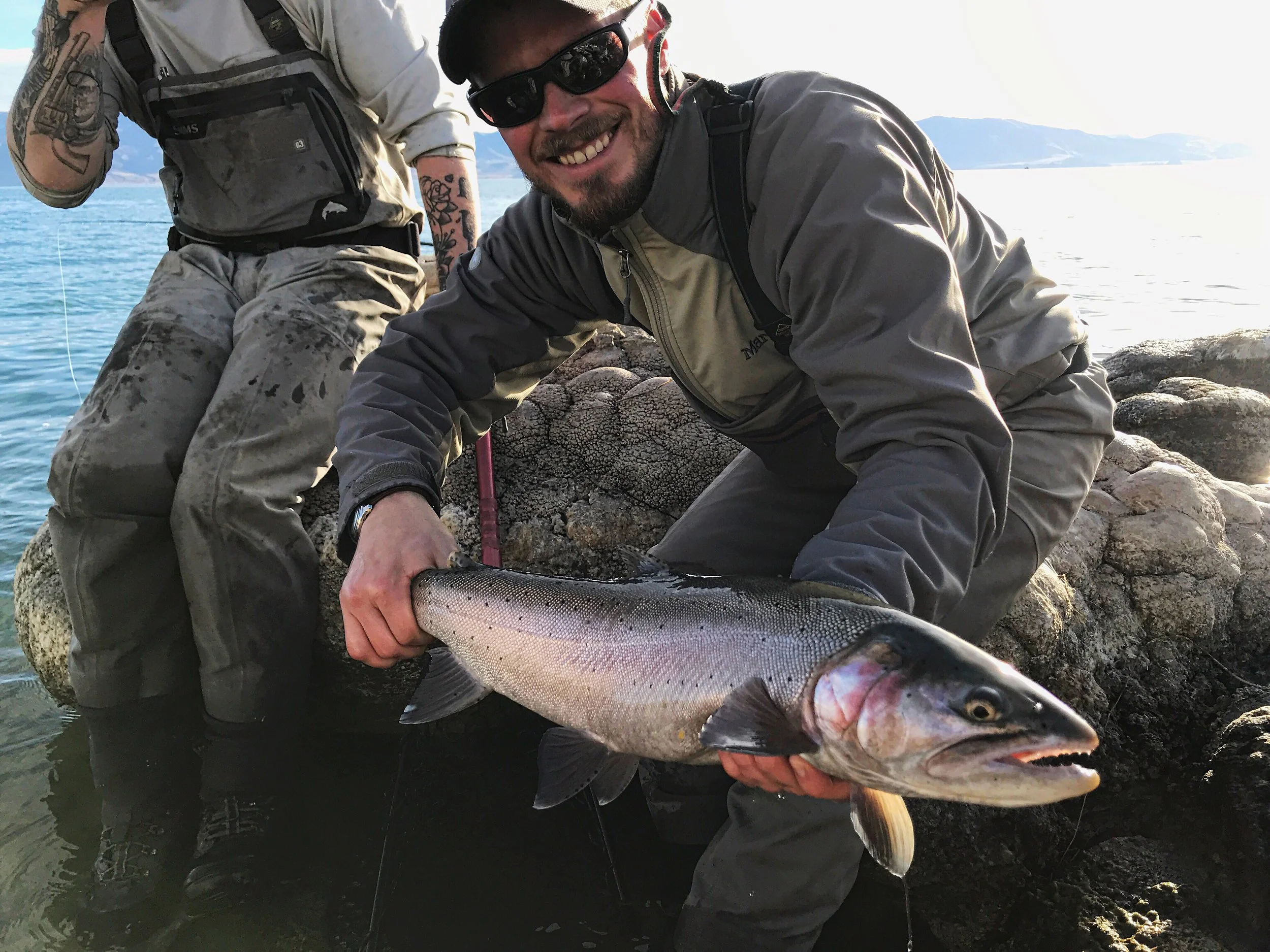 Tim Larson with his first LCT Photo By: Casey Anderson