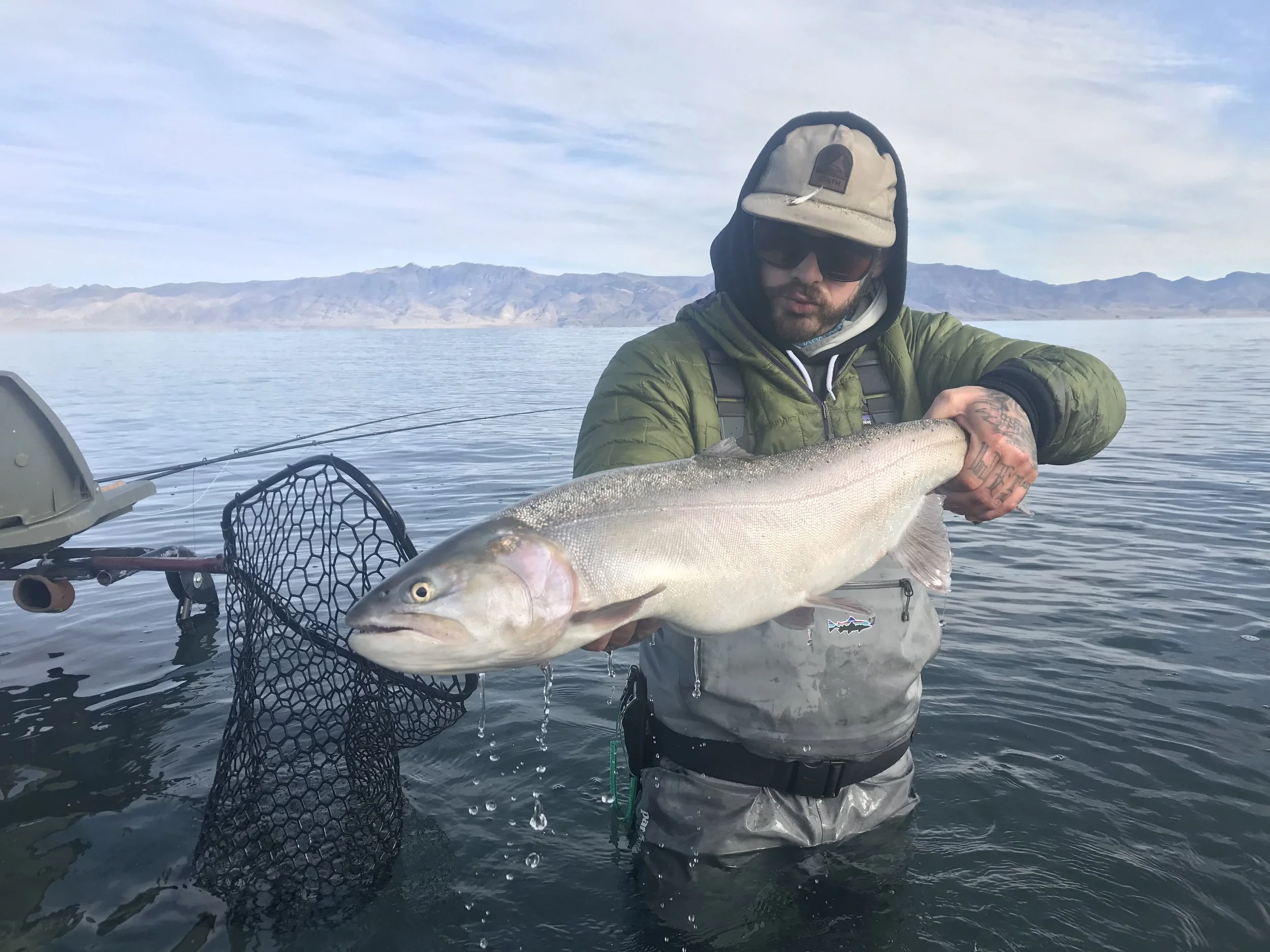 PFC Guide Casey Anderson with another big un on his day off