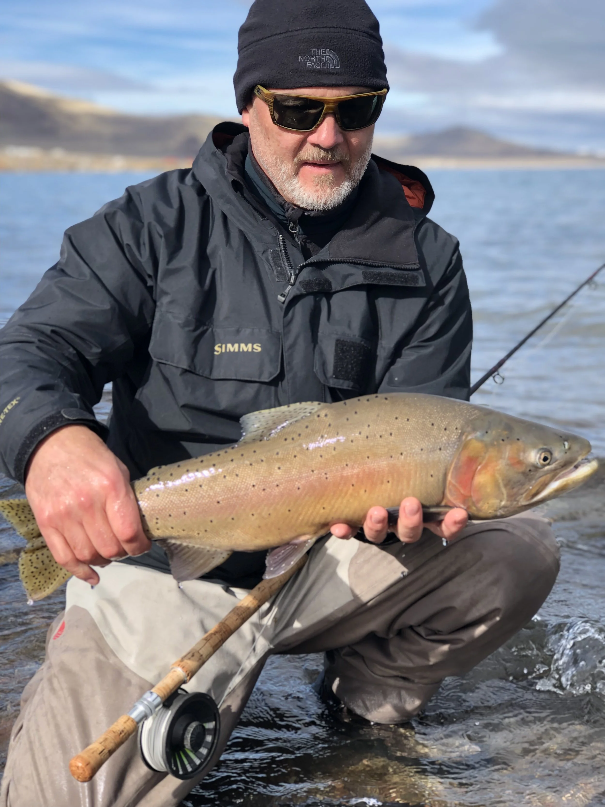 David from New York fishing with Pyramid Fly Co got his midge game on ! Photo: Outside TV