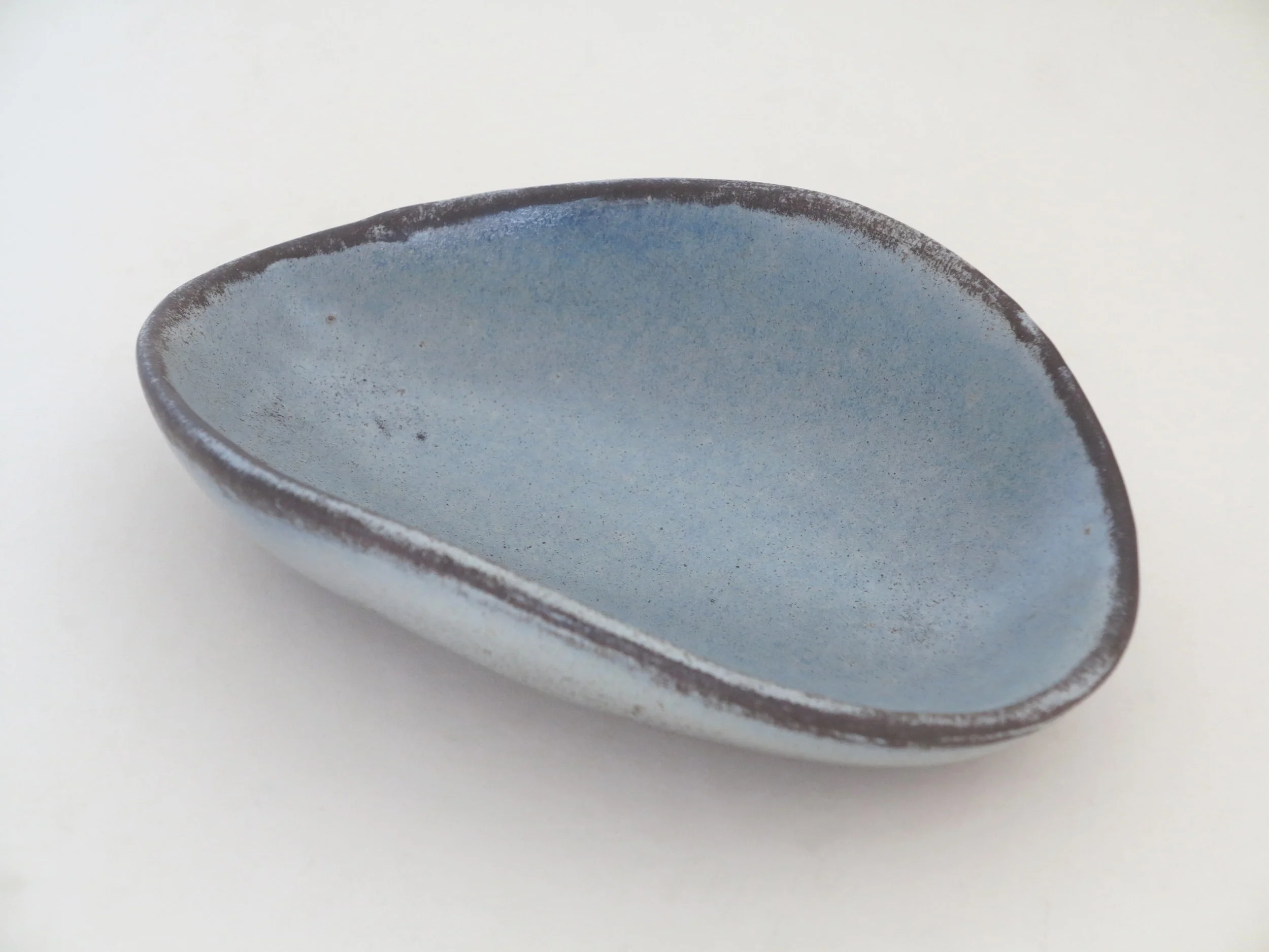 SOLD A c1950 Lee Rosen for Design-Technics Biomorphic Bowl. 9.75" l.