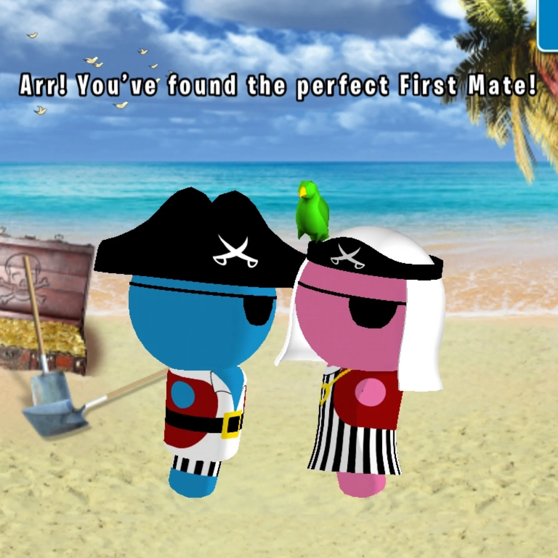 Pegs find true love!