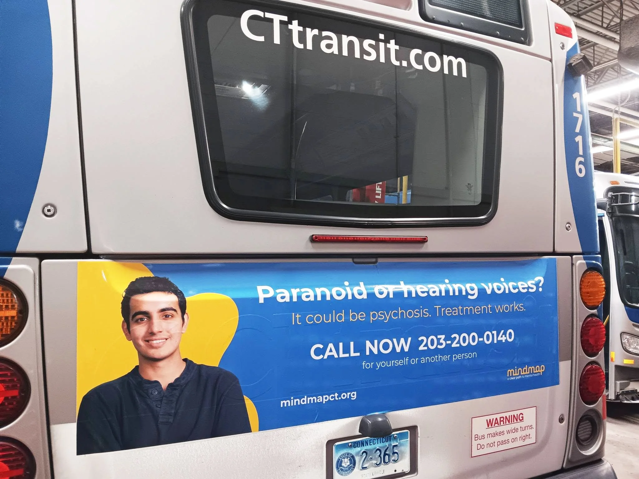 Bus ads ran in the major cities, keeping the campaign visible where foot traffic was highest.