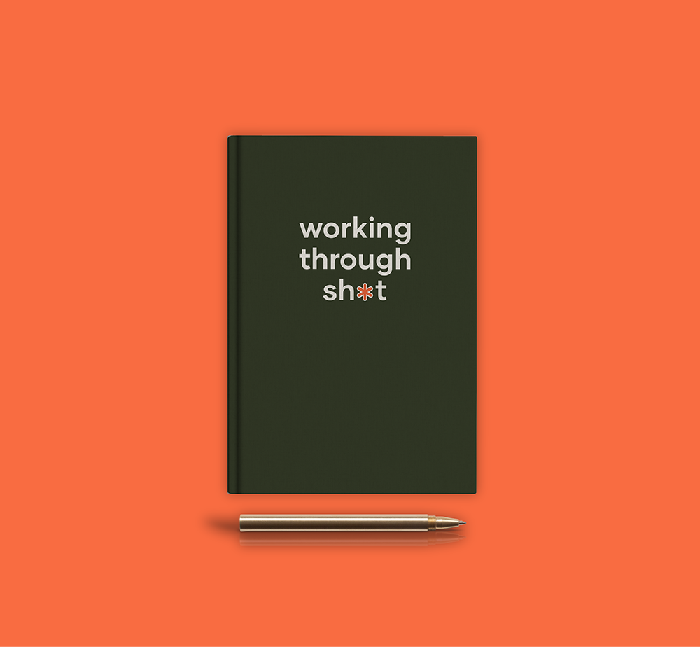From there the brand came to life across a range of assets, including this notebook, a little something to welcome new clients.