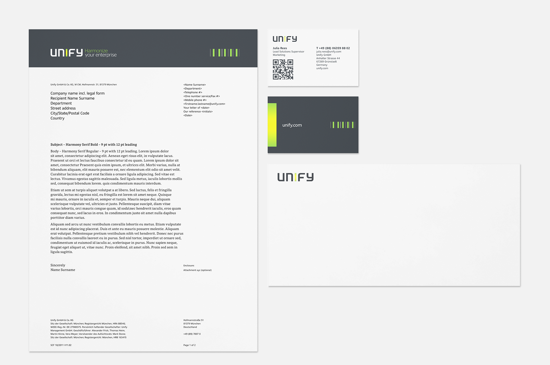 Collateral Template in Practice