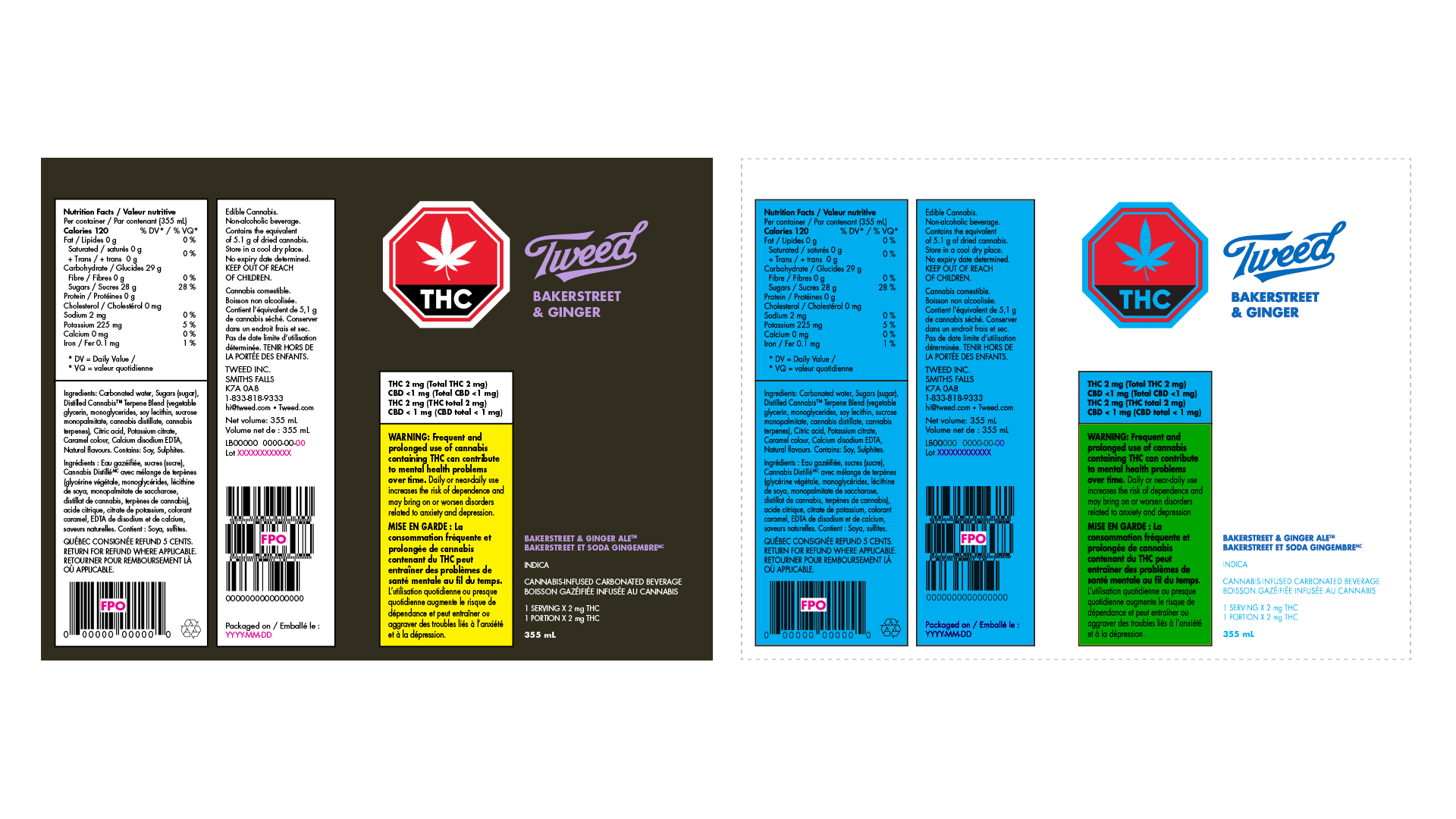  Tweed Bakerstreet Compliant Beverage Label – Setup 