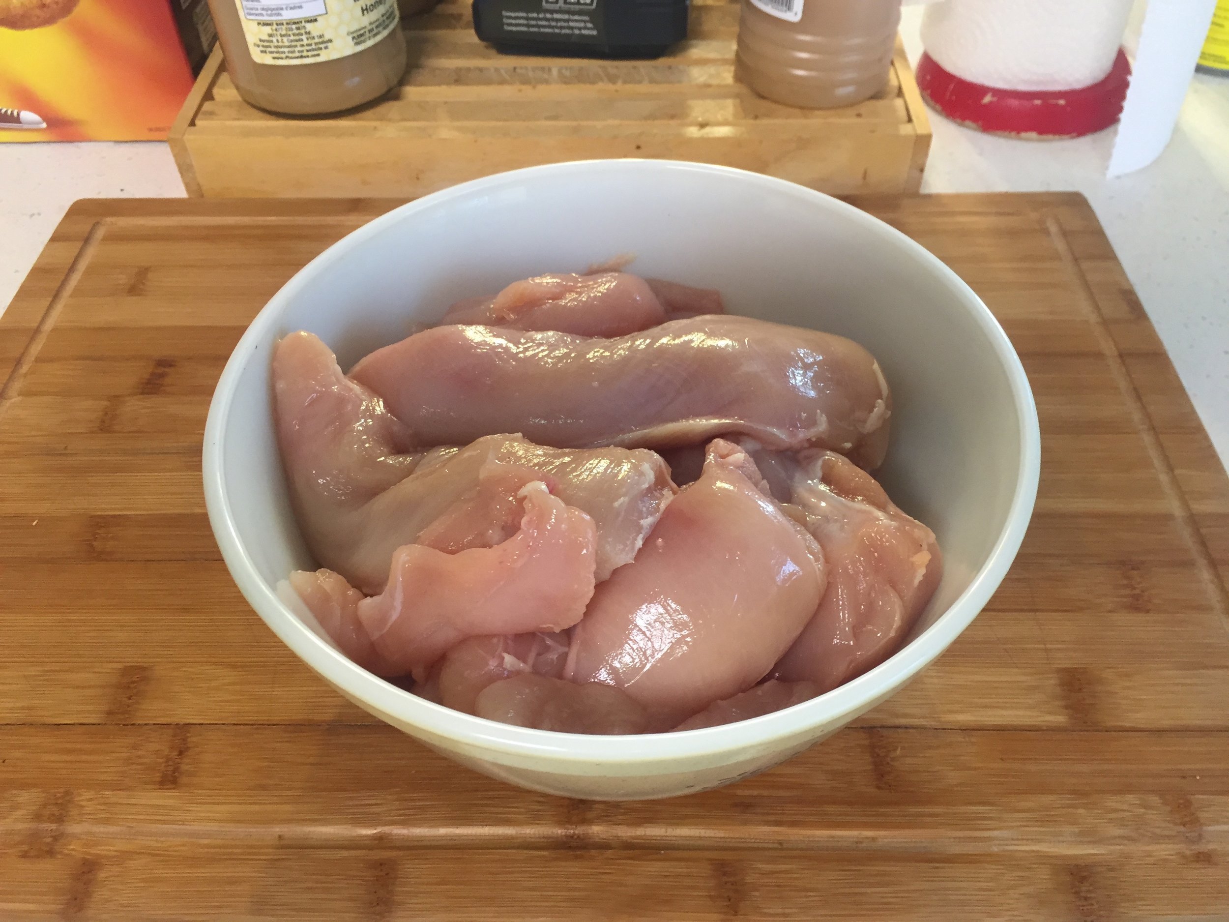 Chicken successfully deboned! 