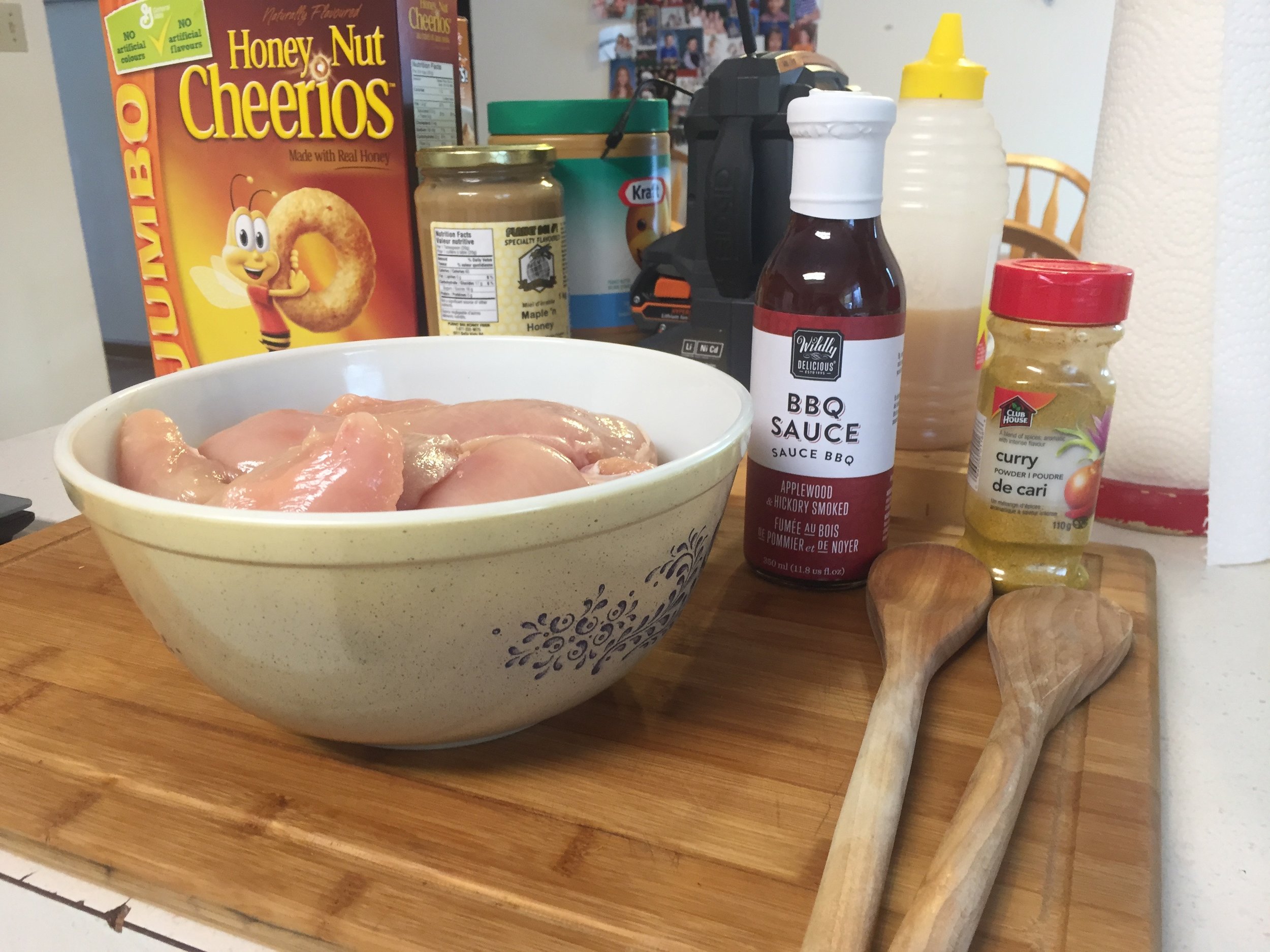 Honey Nut Cheerios were unfortunately not included in this recipe. 