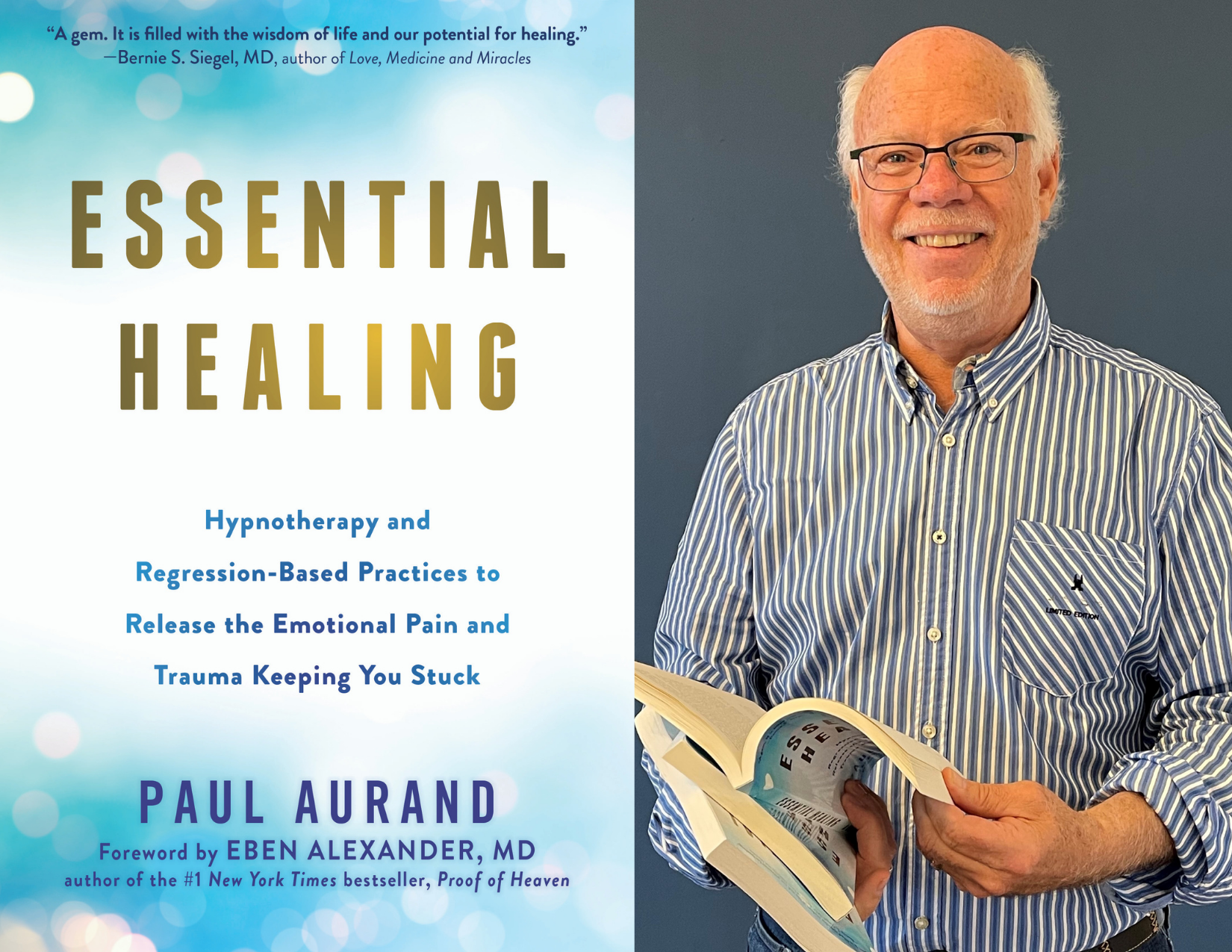 LIVE STREAM: Essential Healing: Hypnotherapy and Regression-Based Practices to Release the Emotional Pain and Trauma Keeping You Stuck- Book Launch with Paul Aurand