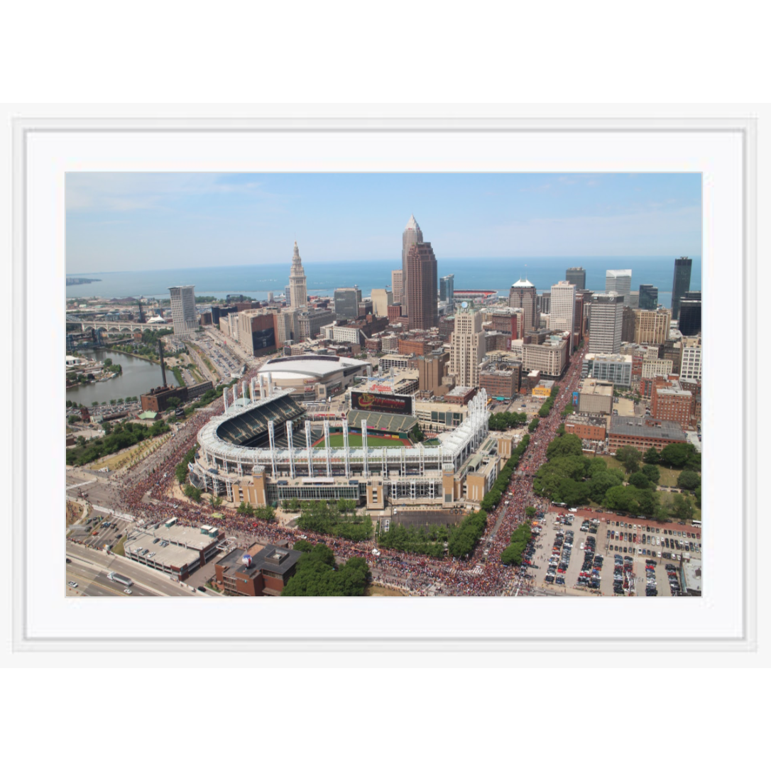 "Windians" photo with white gallery frame by Emily Roggenburk.