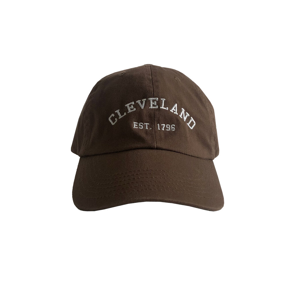 Classic Cleveland Dad Hat - Red | Emily Roggenburk Products