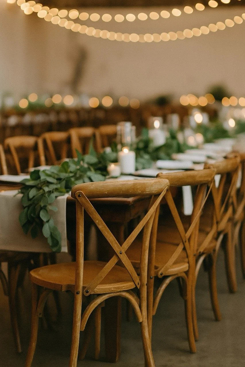 Why Cross Back Chair Rentals Are a Favorite for Weddings & Events