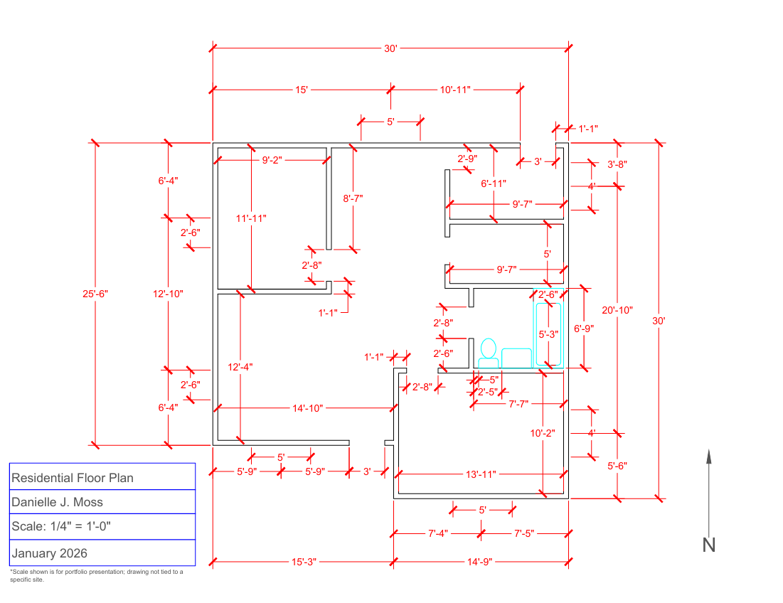AutoDesk CAD Drafting Support Portfolio