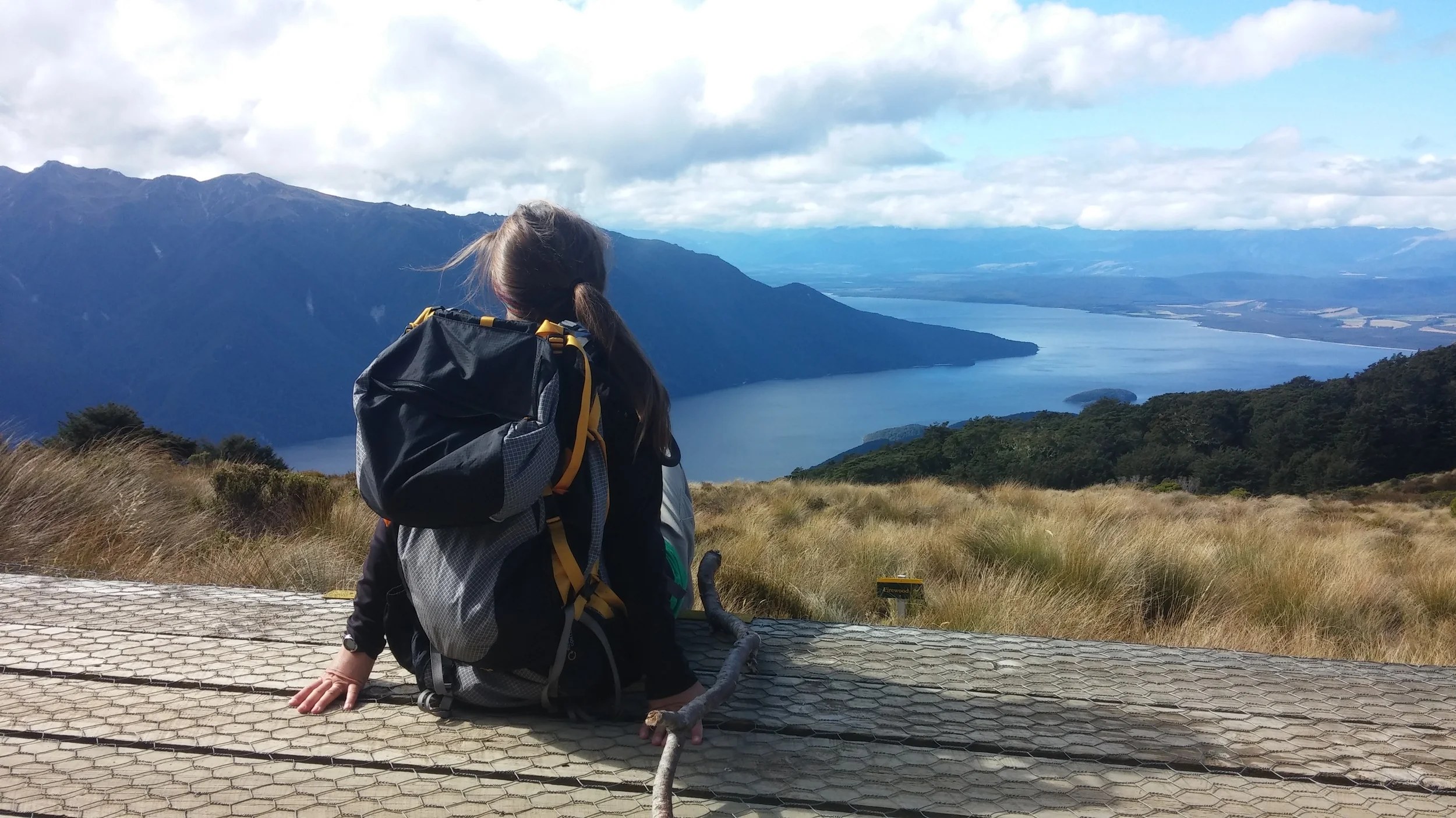 New Zealand's Kepler Track Great Walk with Tuna at the Ready